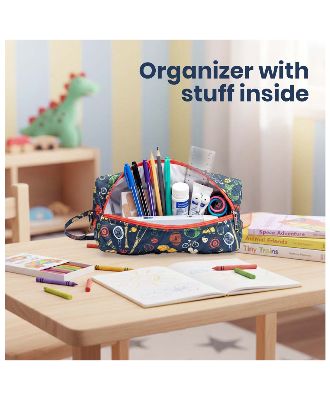 Playful Plunge Multipurpose Mini Travel Organizer - Sports-image-12