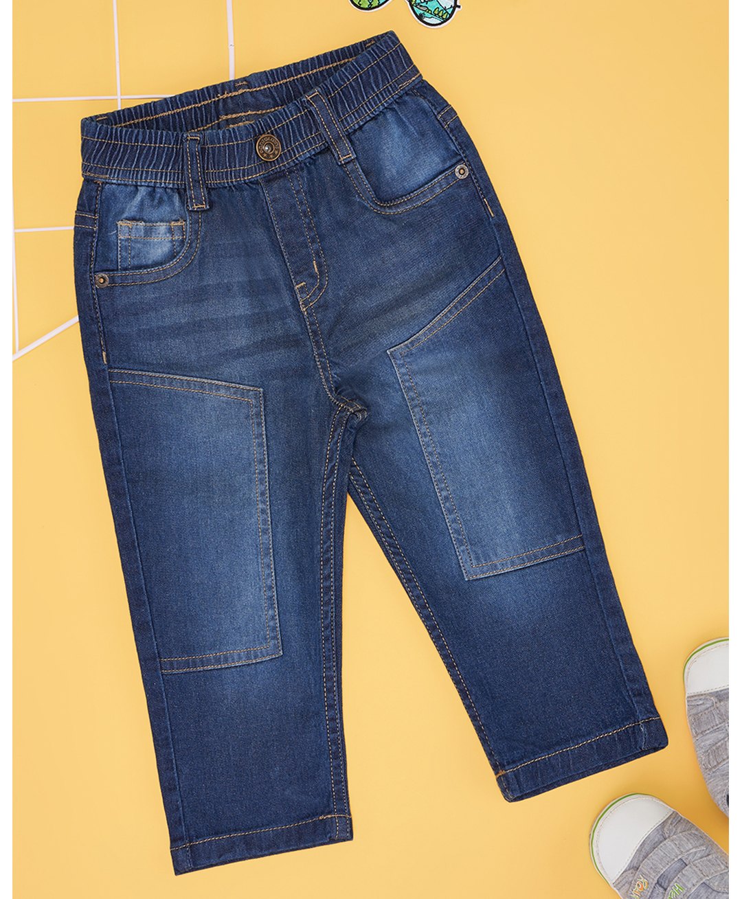 Pantaloons Baby Light Washed Jeans - Blue-picture-21
