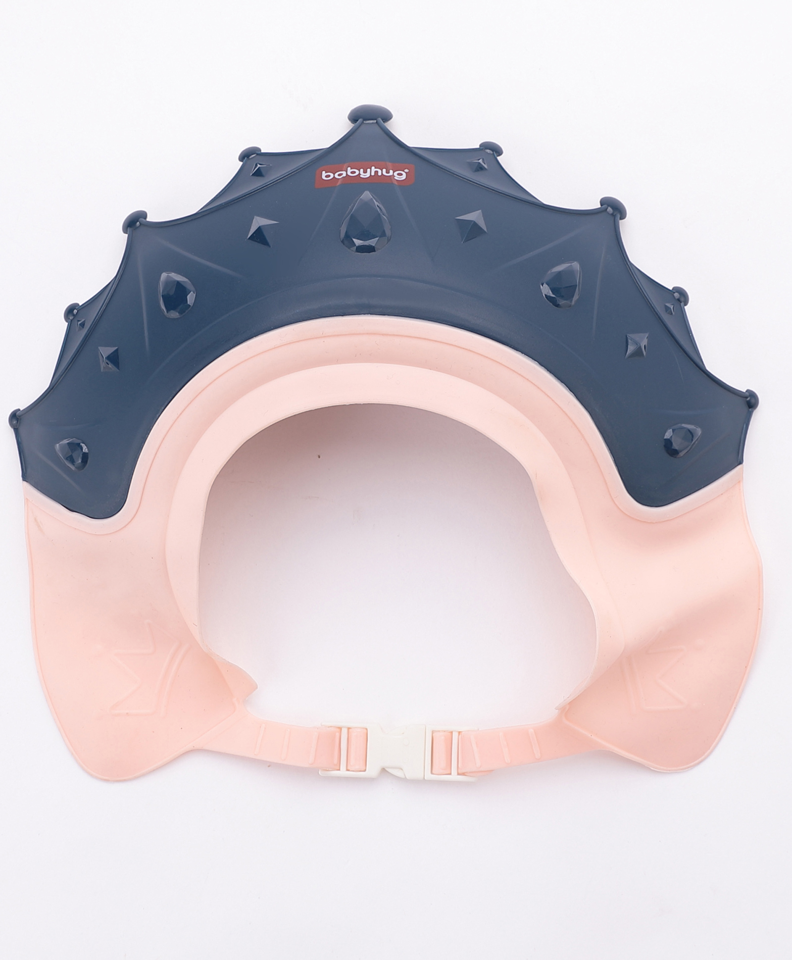 Babyhug Crown Shaped Shower Cap - Navy Blue-picture-24
