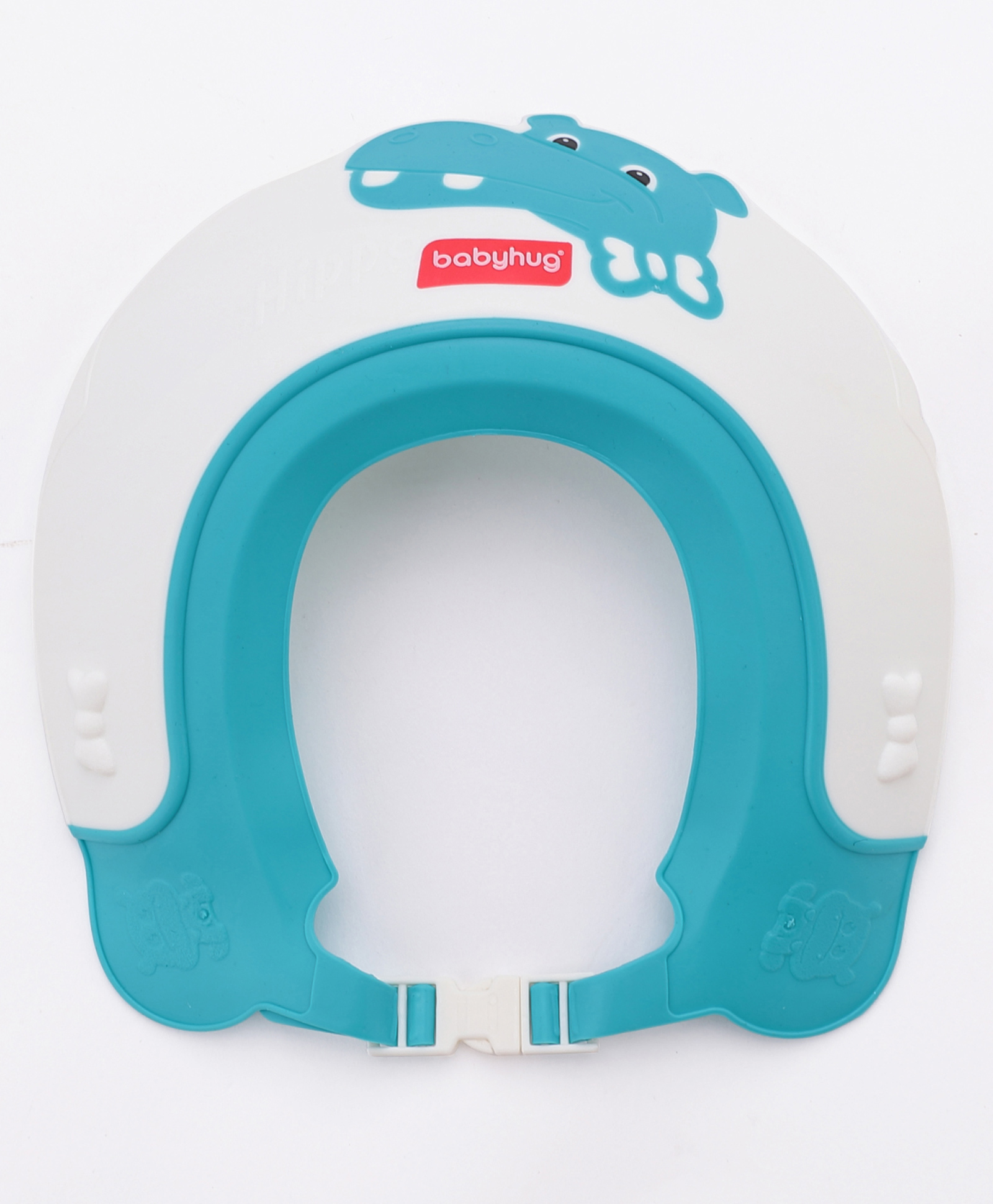 Babyhug Crocodile Shaped Shower Cap - Blue-image-42