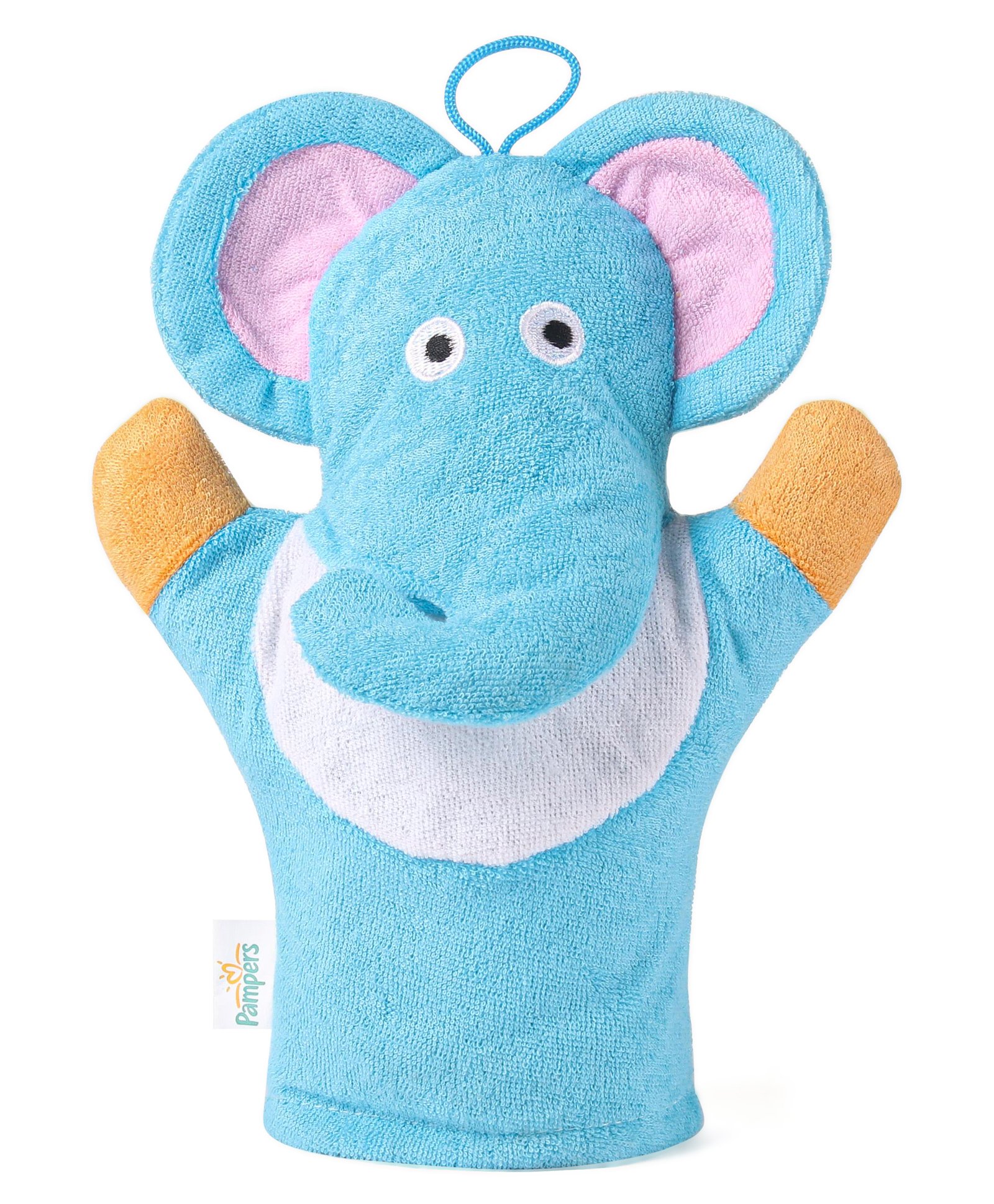 fab n funky Elephant Shaped Bath Gloves - Blue-picture-14