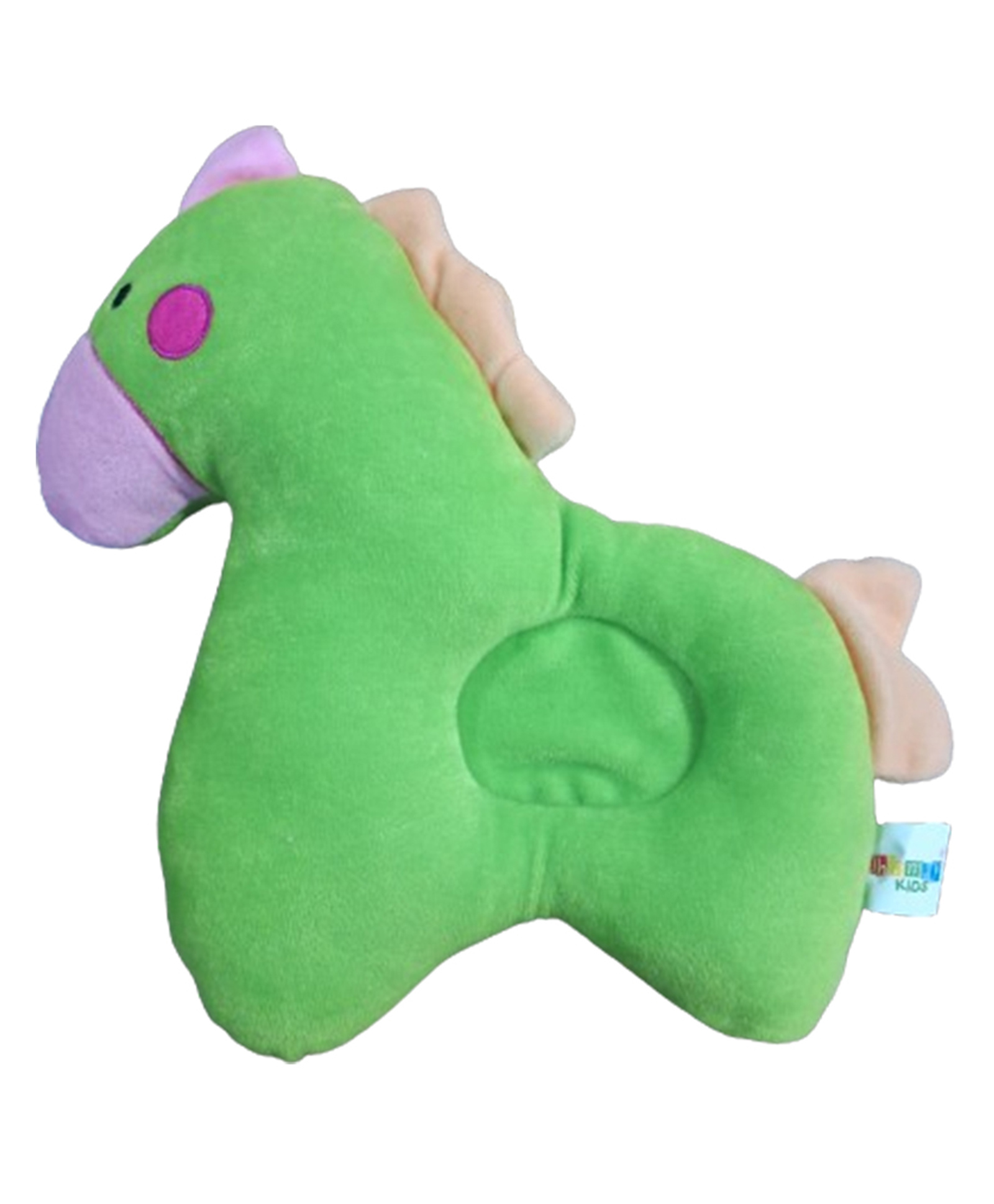 Chinmay Kids Microfibre Toons & Characters Baby Pillow Pack of 1 (Green)-image-37