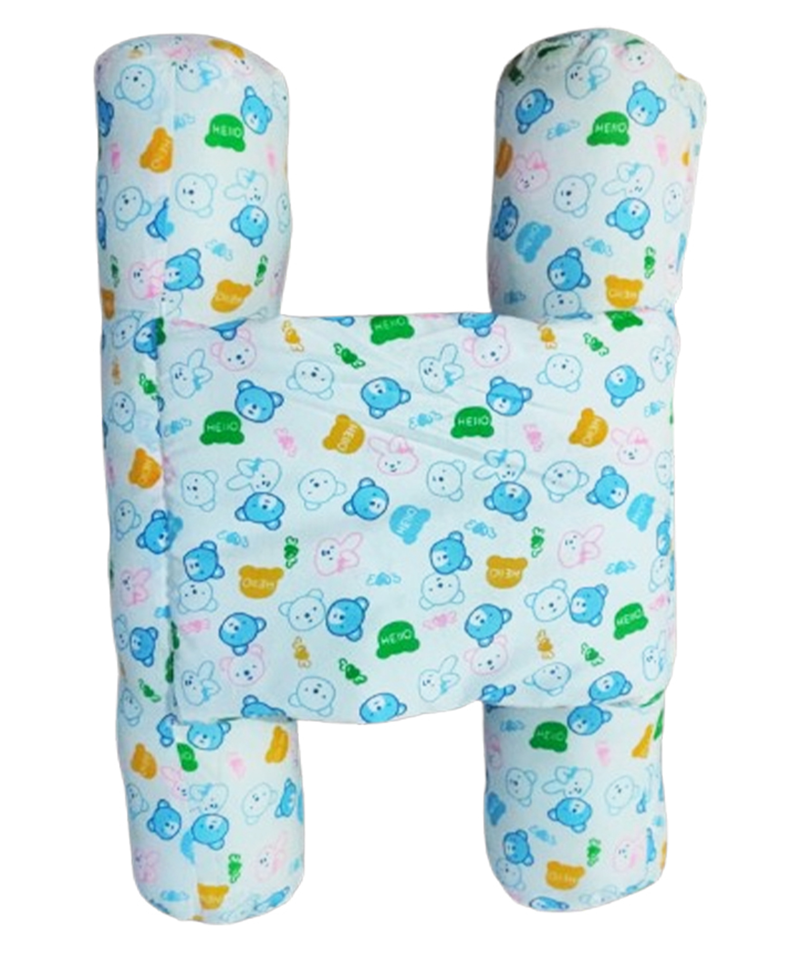 Chinmay Kids Microfibre Toons & Characters Baby Pillow Pack of 1 (Blue)-image-34