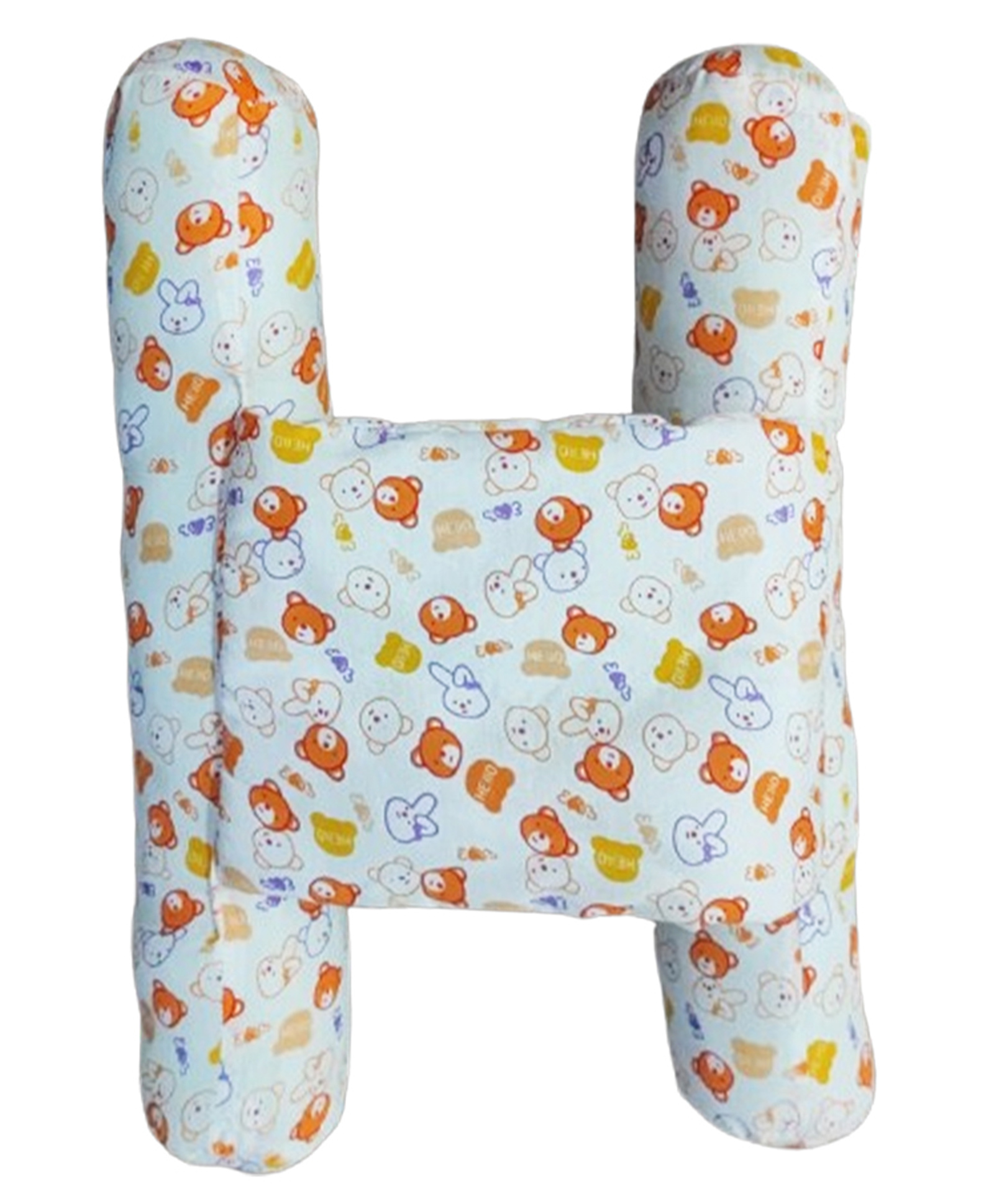 Chinmay Kids Microfibre Toons & Characters Baby Pillow Pack of 1 (Orange)-image-39