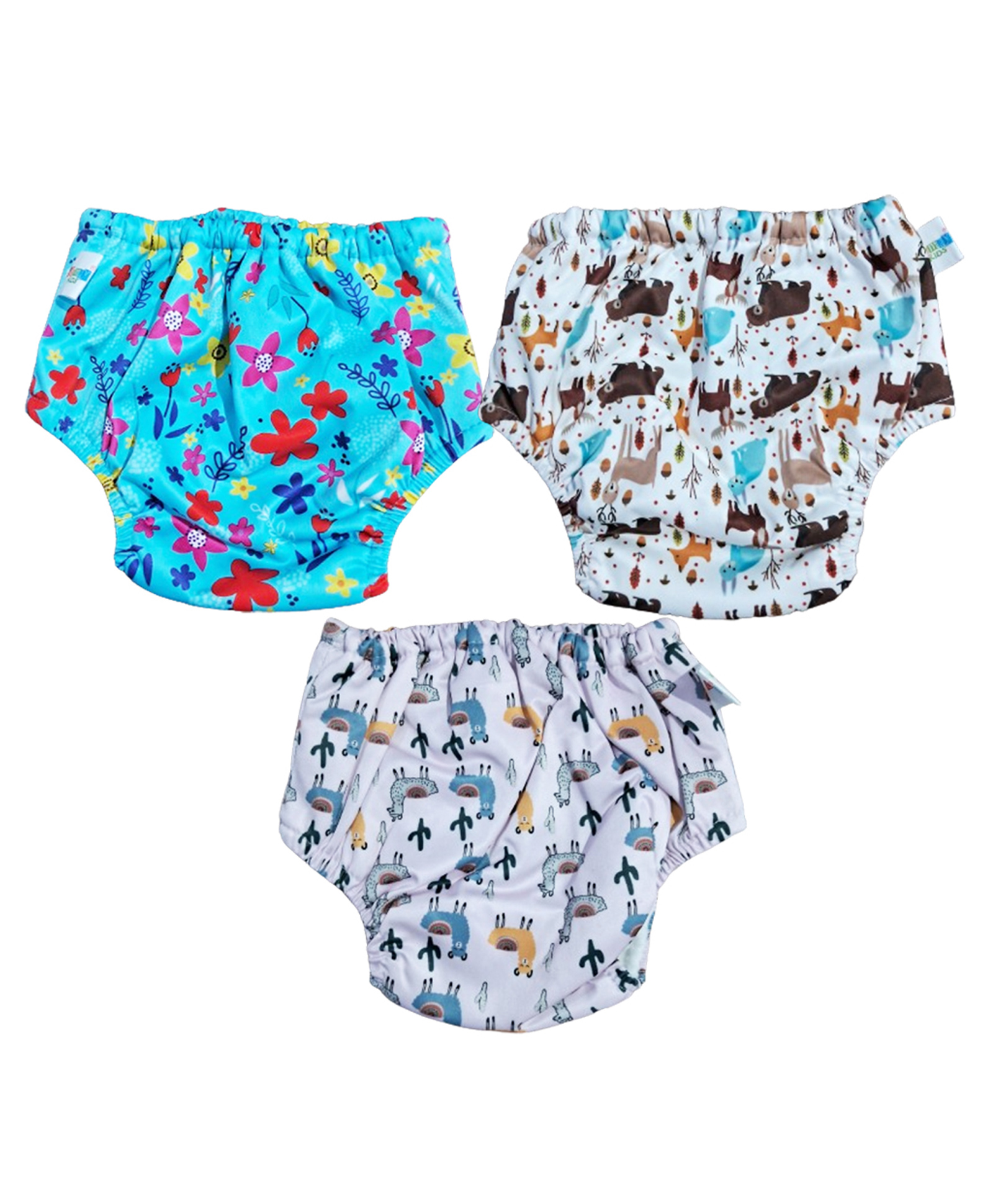 Chinmay Kids Baby Panty Boys and Girls Reusable Washable Waterproof Printed Panty Pack of 3-image-49