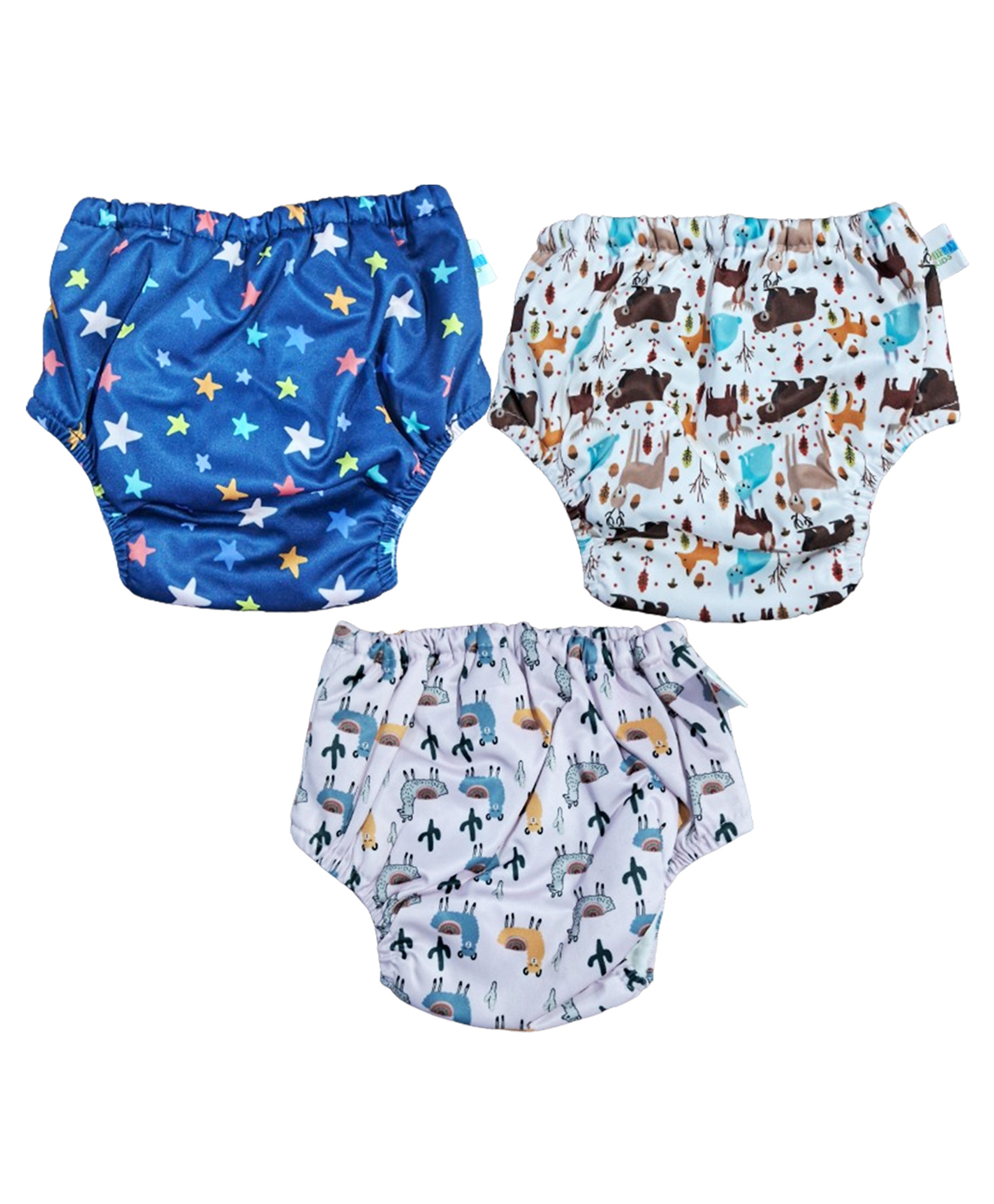 Chinmay Kids Baby Panty Boys and Girls Reusable Washable Waterproof Printed Panty Pack of 3-image-30