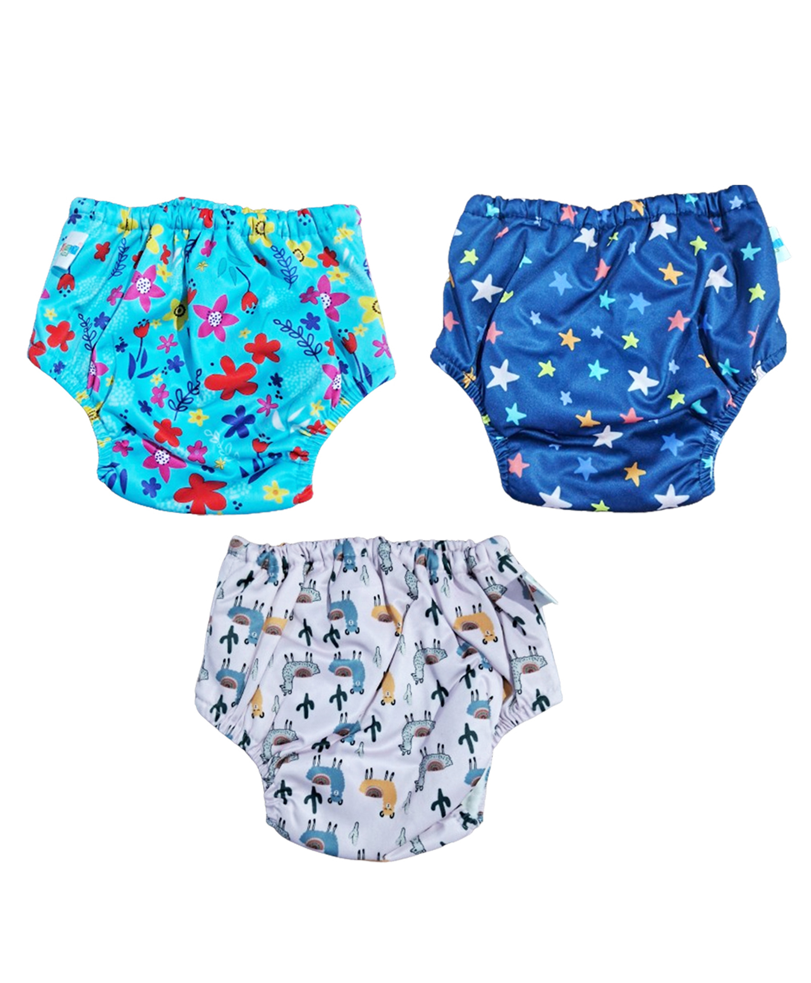 Chinmay Kids Baby Panty Boys and Girls Reusable Washable Waterproof Printed Panty Pack of 3-image-27