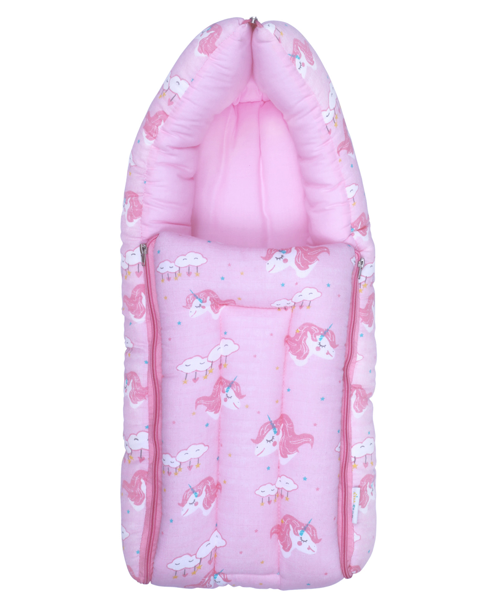 1st Step 3 in 1 Baby Bed, Sleeping Bag & Carry Nest, Cotton Baby Bedding for New Born & Infant, Portable Bassinet, for Baby Carrying & co Sleeping, Unisex Baby Sleeping Bed-picture-26