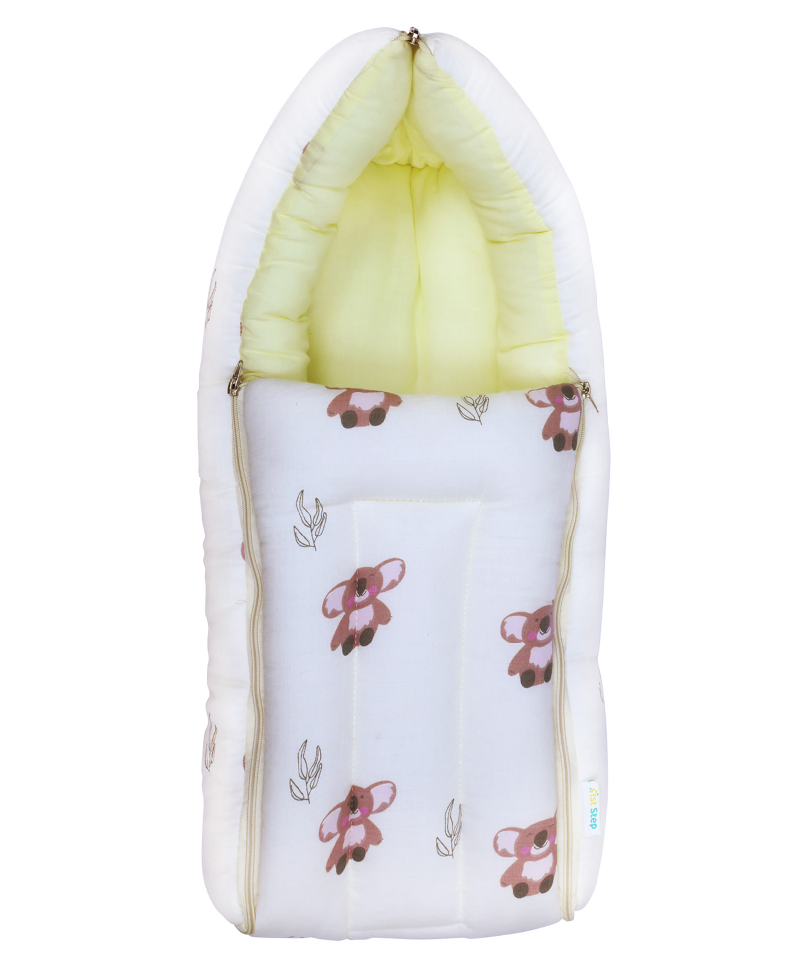 1st Step 3 in 1 Baby Bed, Sleeping Bag & Carry Nest, Cotton Baby Bedding for New Born & Infant, Portable Bassinet, for Baby Carrying & co Sleeping, Unisex Baby Sleeping Bed-picture-11