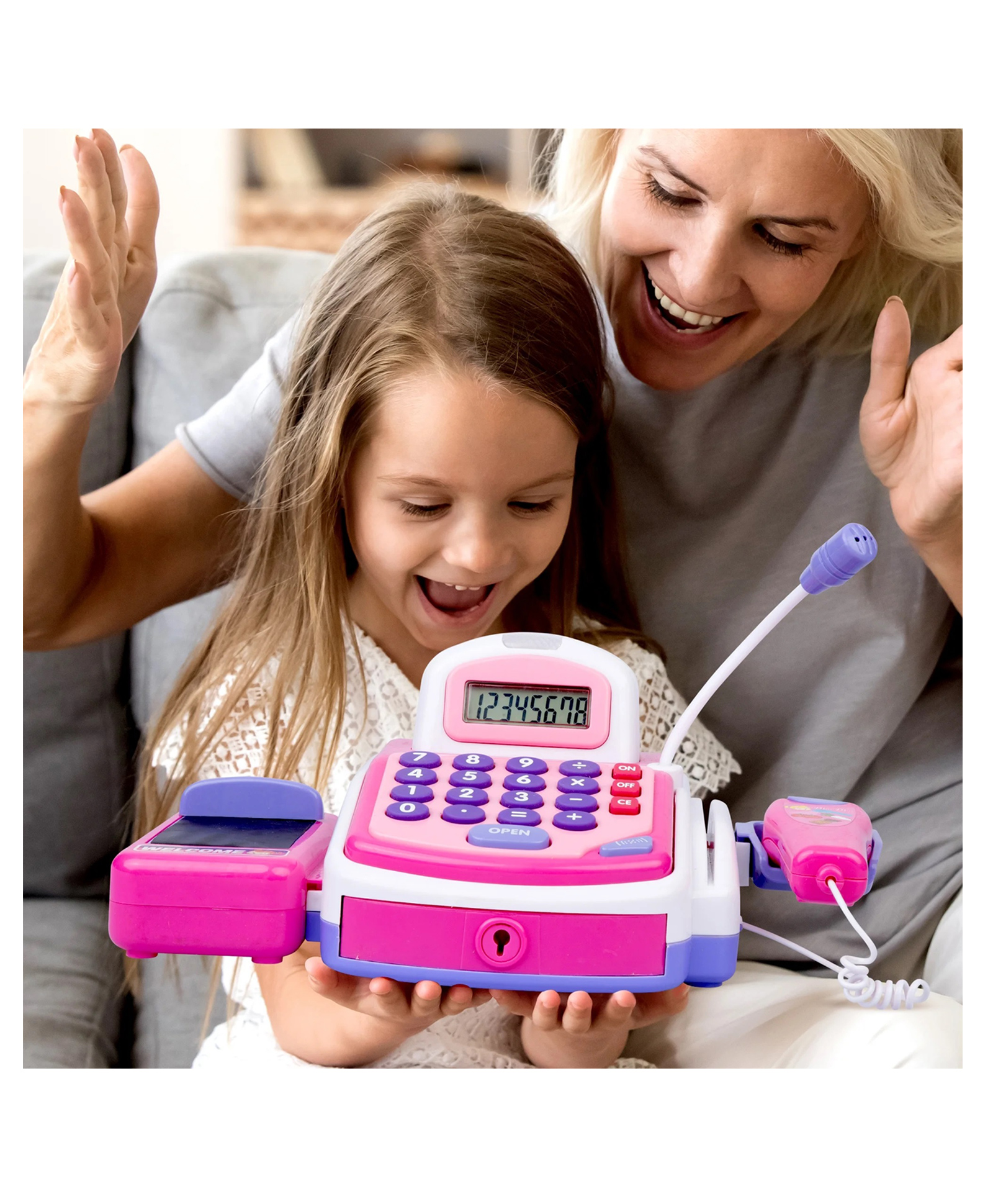 Azhari Cash Register Playset - Fun Toy for Children-picture-28