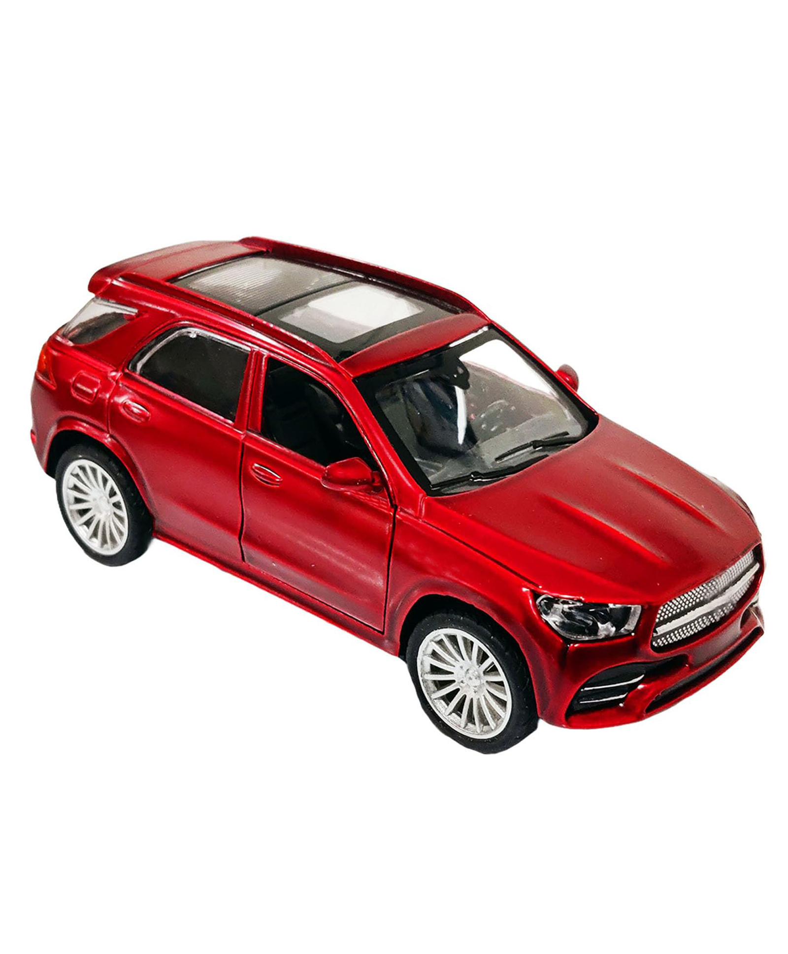 Bunie Realistic Small Size Die Cast Metal Car Toy for Kids  Maroon-image-4