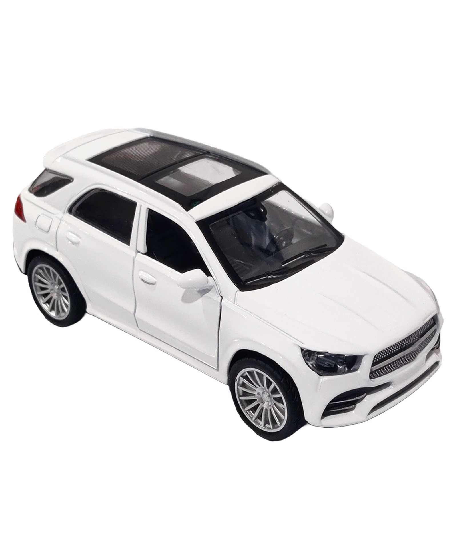 Bunie Realistic Small Size Die Cast Metal Car Toy for Kids  White-image-48