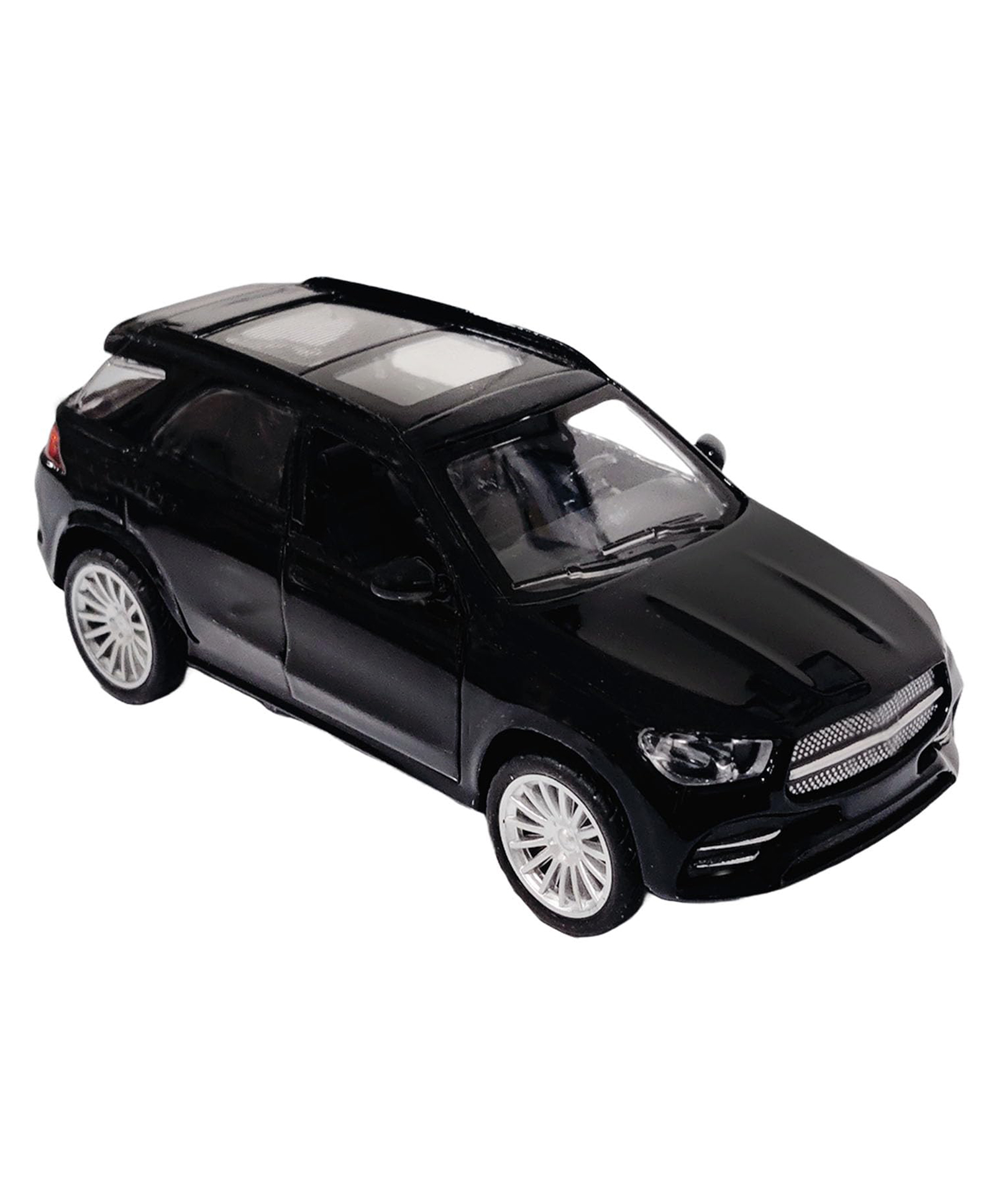 Bunie Realistic Small Size Die Cast Metal Car Pull Back Toy for Kids  Black-image-24