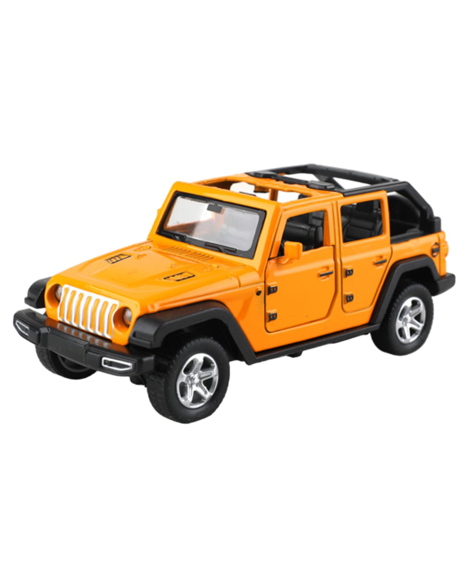 Bunie Realistic Small Size Die Cast Metal Car Toy for Kids  Yellow-picture-26