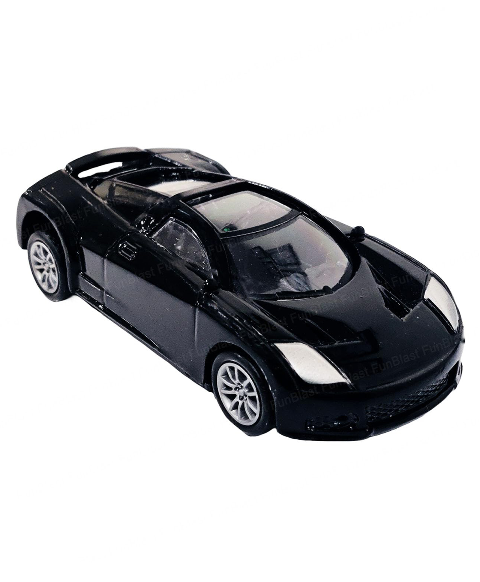 Bunie Realistic Small Size Die Cast Metal Car Pull Back Toy for Kids  Black-image-25