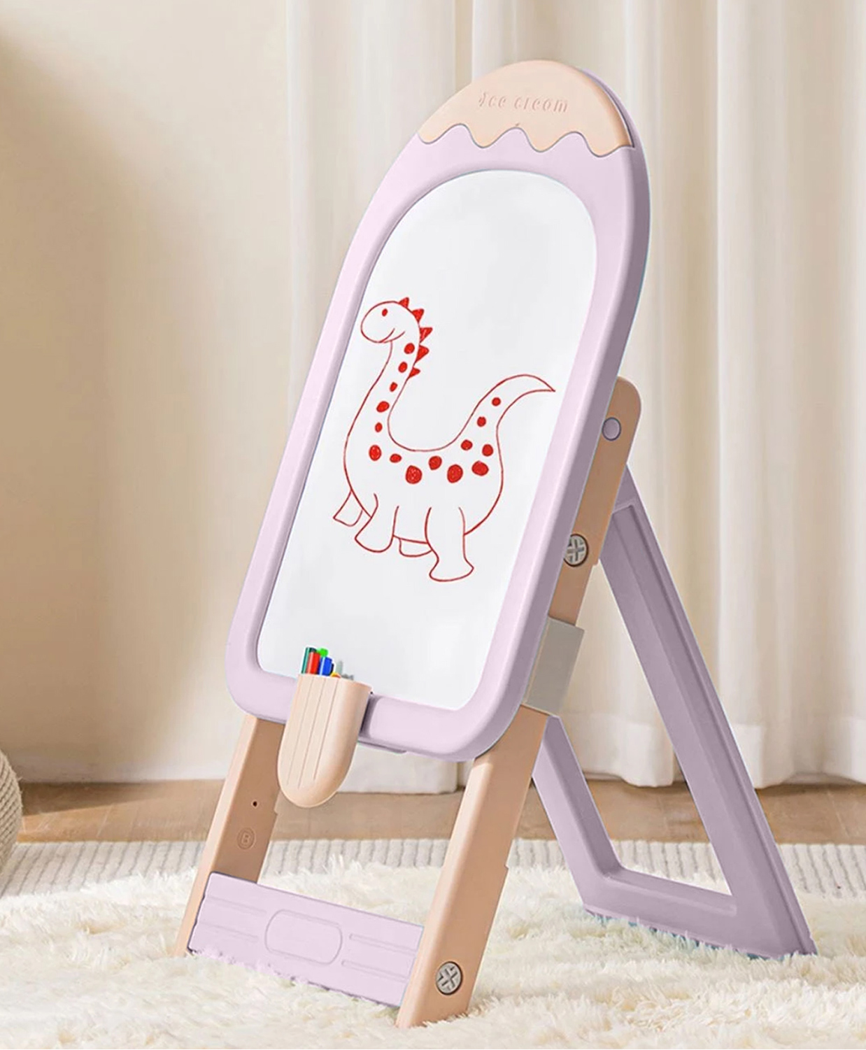 R for Rabbit Little Genius Candy Kids Activity Board Purple-picture-16