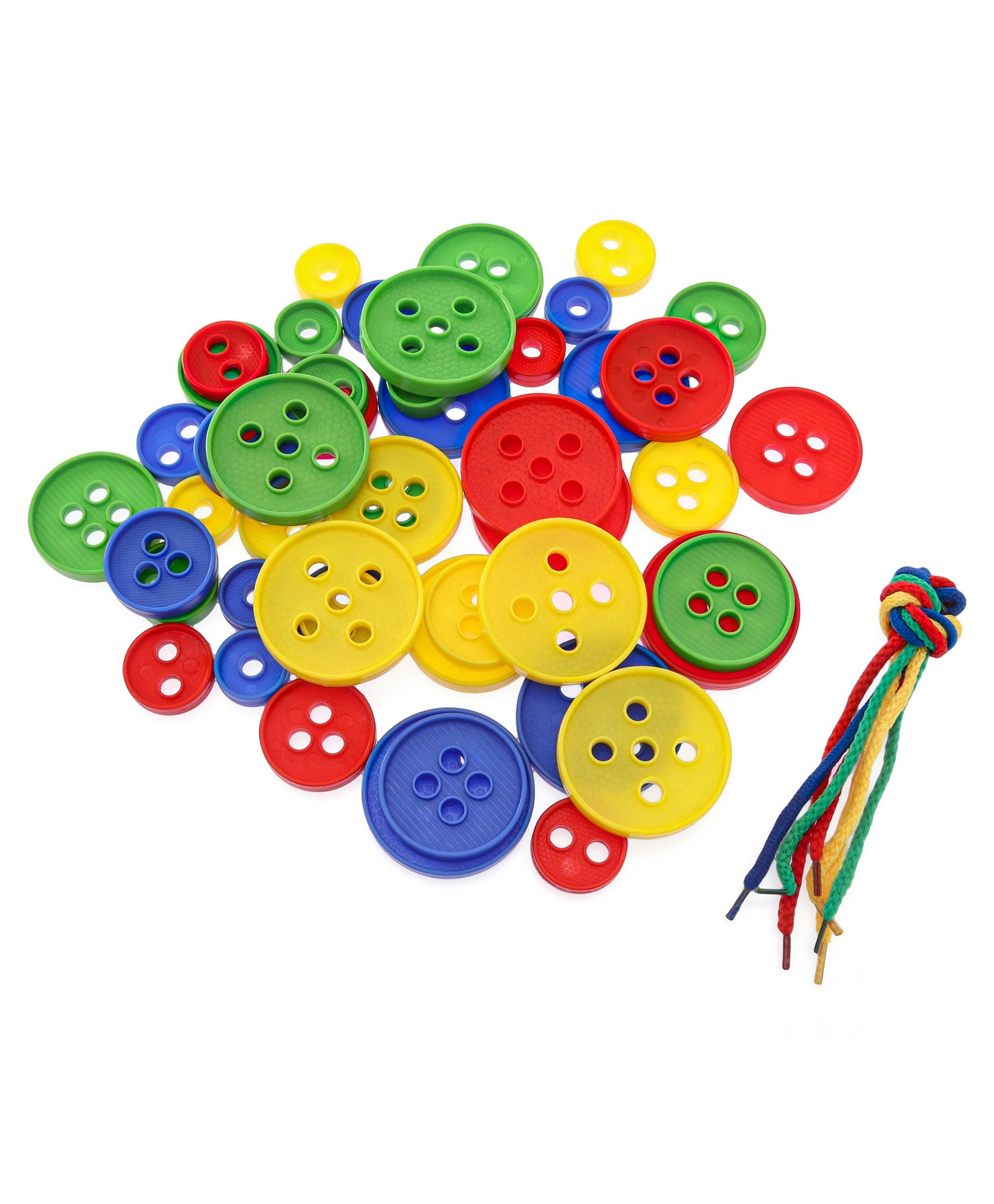 Little Fingers Dora Buttons & Threads Multicolor - 50 Pieces-picture-21