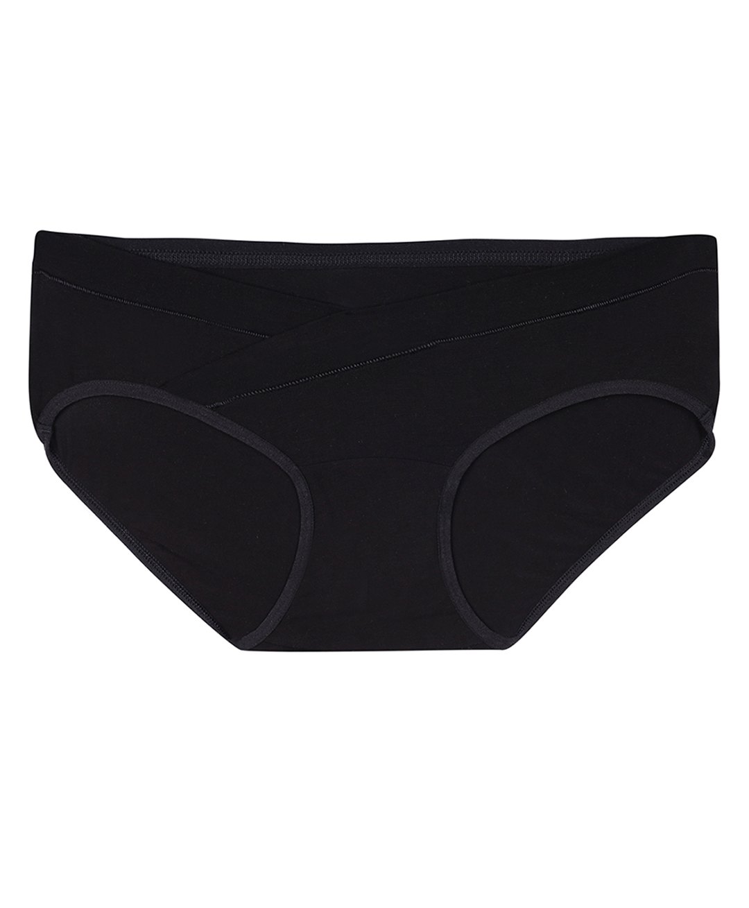 TUMMY Bamboo Cotton Solid Reusable Period Panty - Black-picture-24