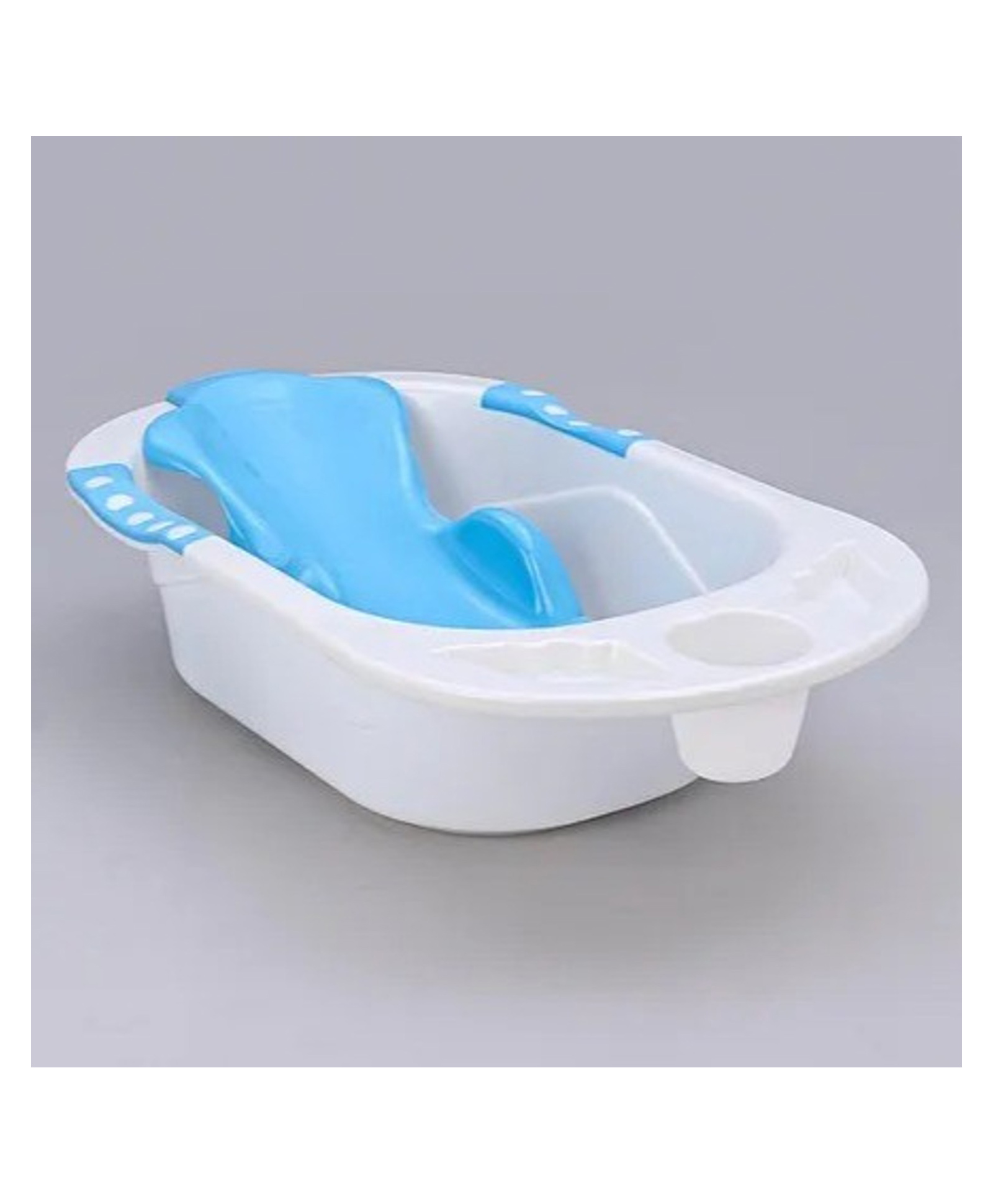 Zyamalox Baby Bath Tub with Sling for 0-3 Years: Plastic Bathing Tub, Pool for KidsIdeal for Infants and Toddlers, Safe & Comfortable (Tub with sling) (Blue)-image-35