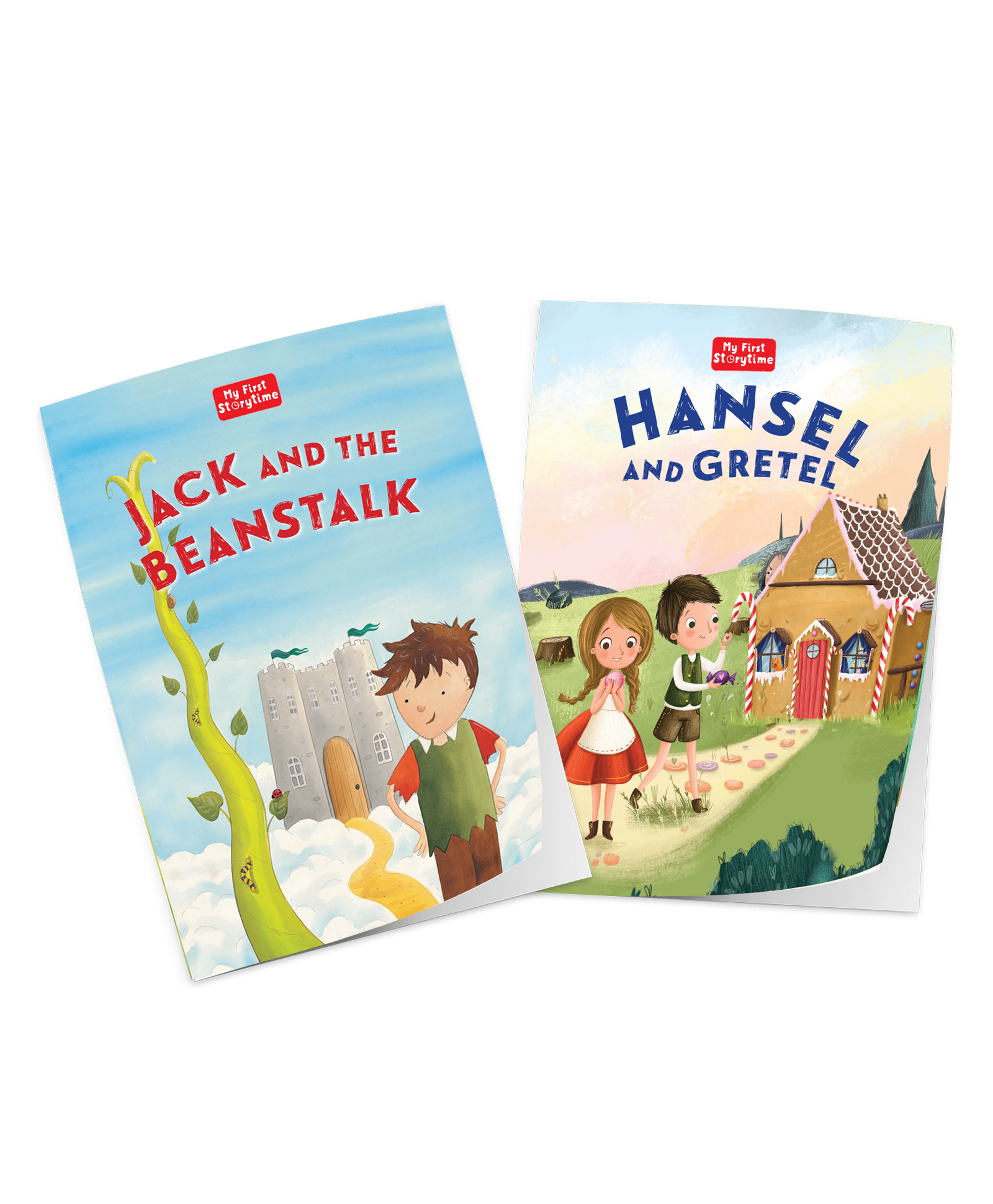 My First Storytime Pack of 2 Books | Jack and the Beanstalk | Hansel and Gretel | Classic Stories | Fairytales |  Old Kids-image-20