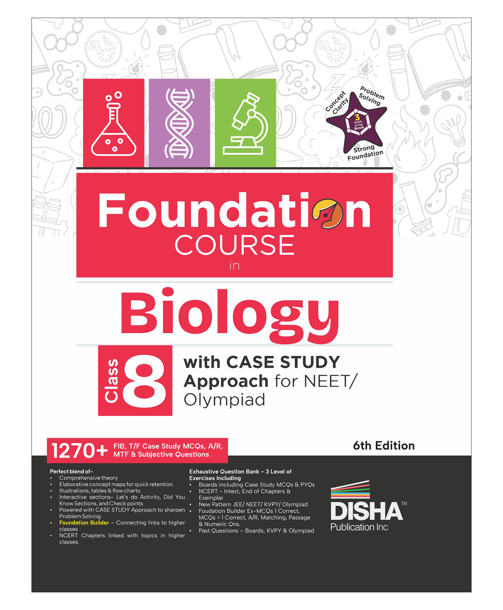 Foundation Course in Biology Class 8 with Case Study Approach for NEET/ Olympiad - 6th Edition-image-3