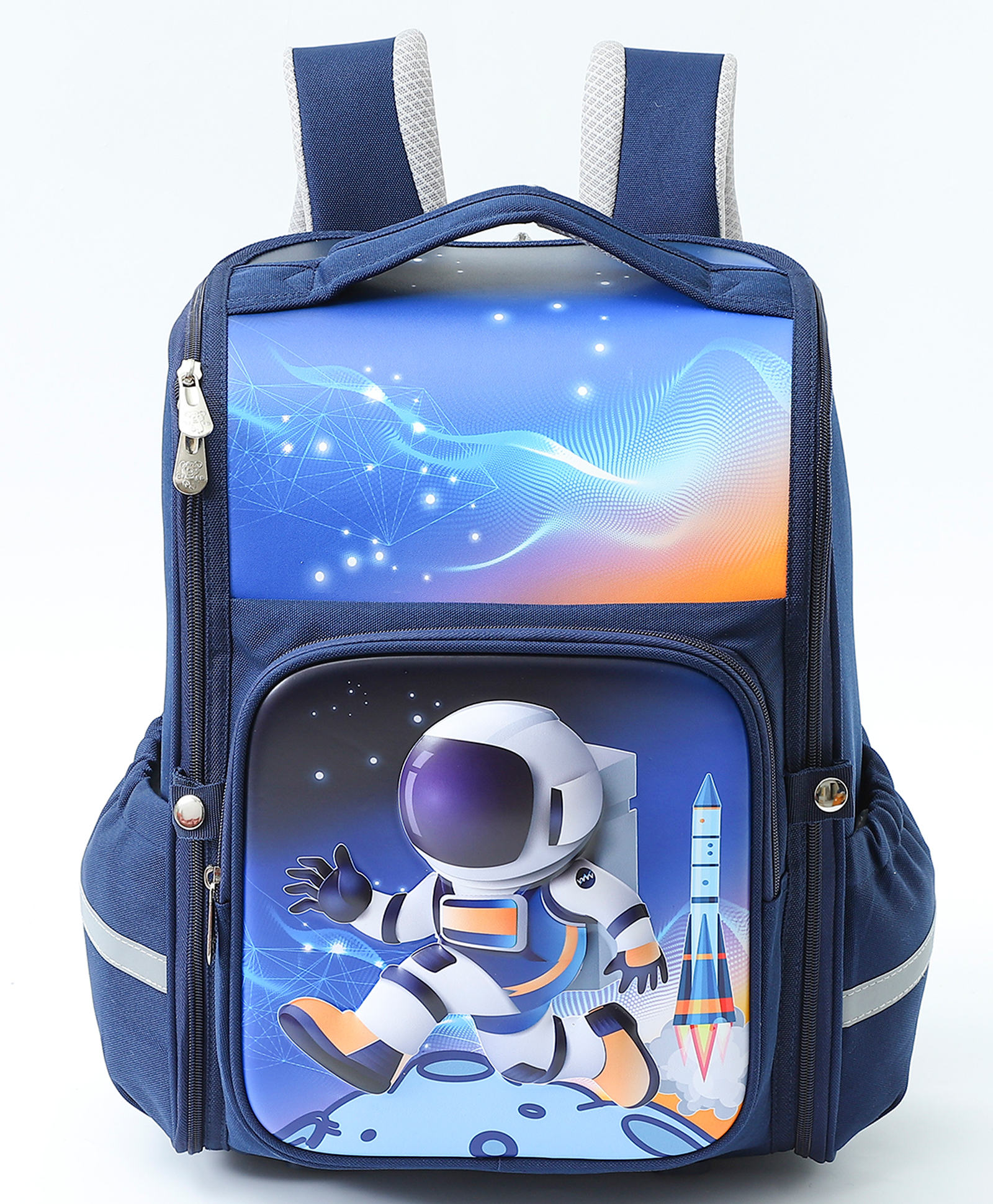 Play Nation Space Theme Backpack Blue - 15 Inch-picture-36