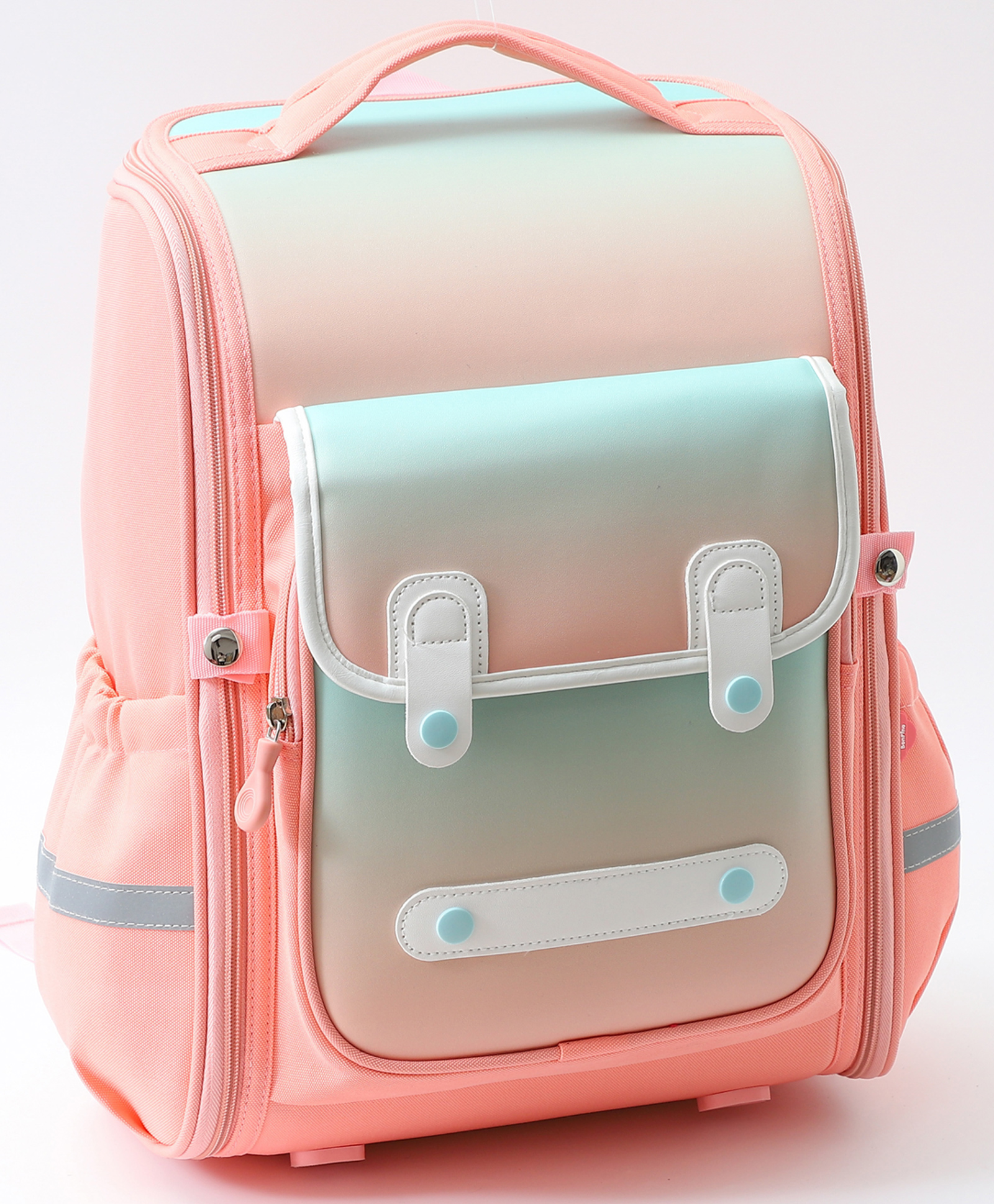 Bonfino Ombre Backpack Pink - Height 15 Inches-image-4