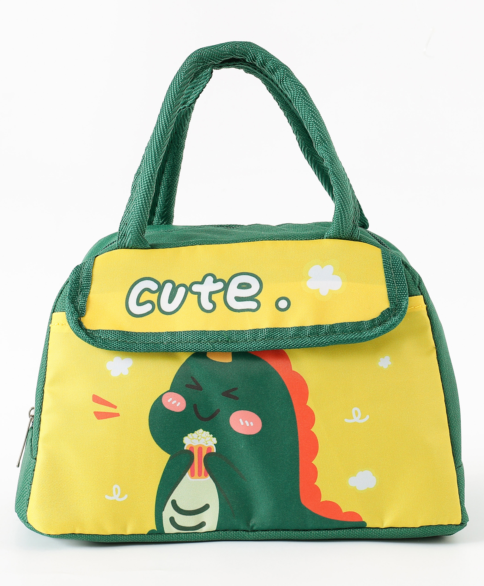 ZOE Dino Print Lunch Box Bag - Green-picture-42