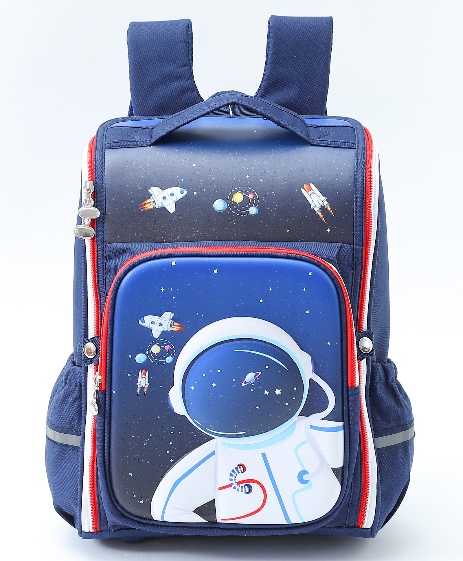 Space Themed School Backpack Blue - 16 Inches-image-10