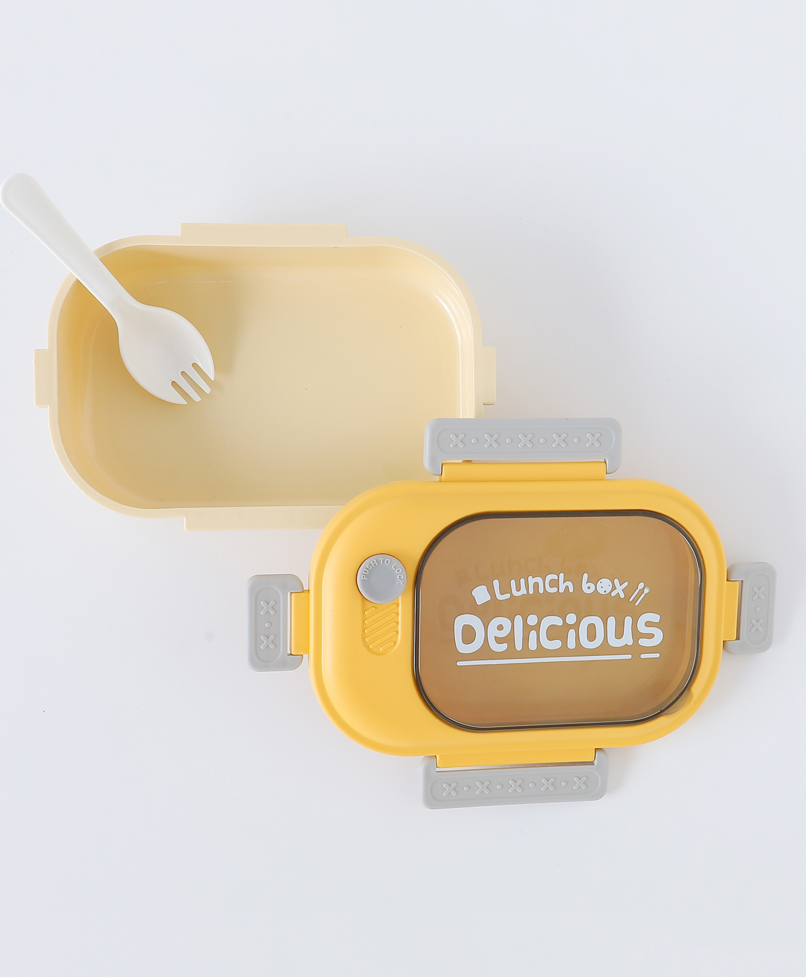 Leak Proof & Freezer Safe Lunch Box - Yellow-image-12