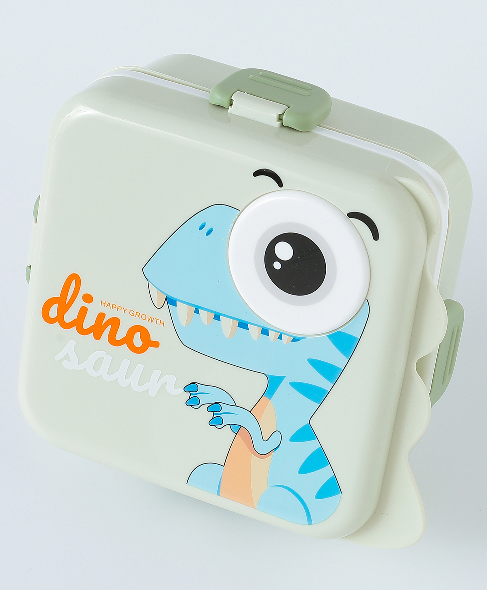 Leak-Proof & Freezer Safe Lunch Box Dino Print - Green-image-43