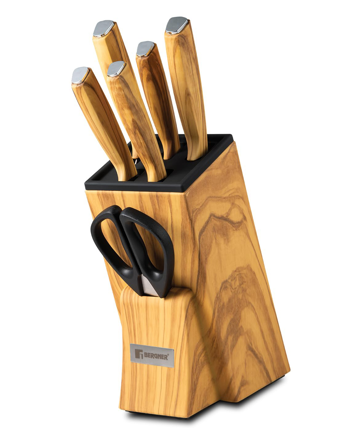 Bergner Olive Garden Stainless Steel 3 Pcs Knife Set-image-27