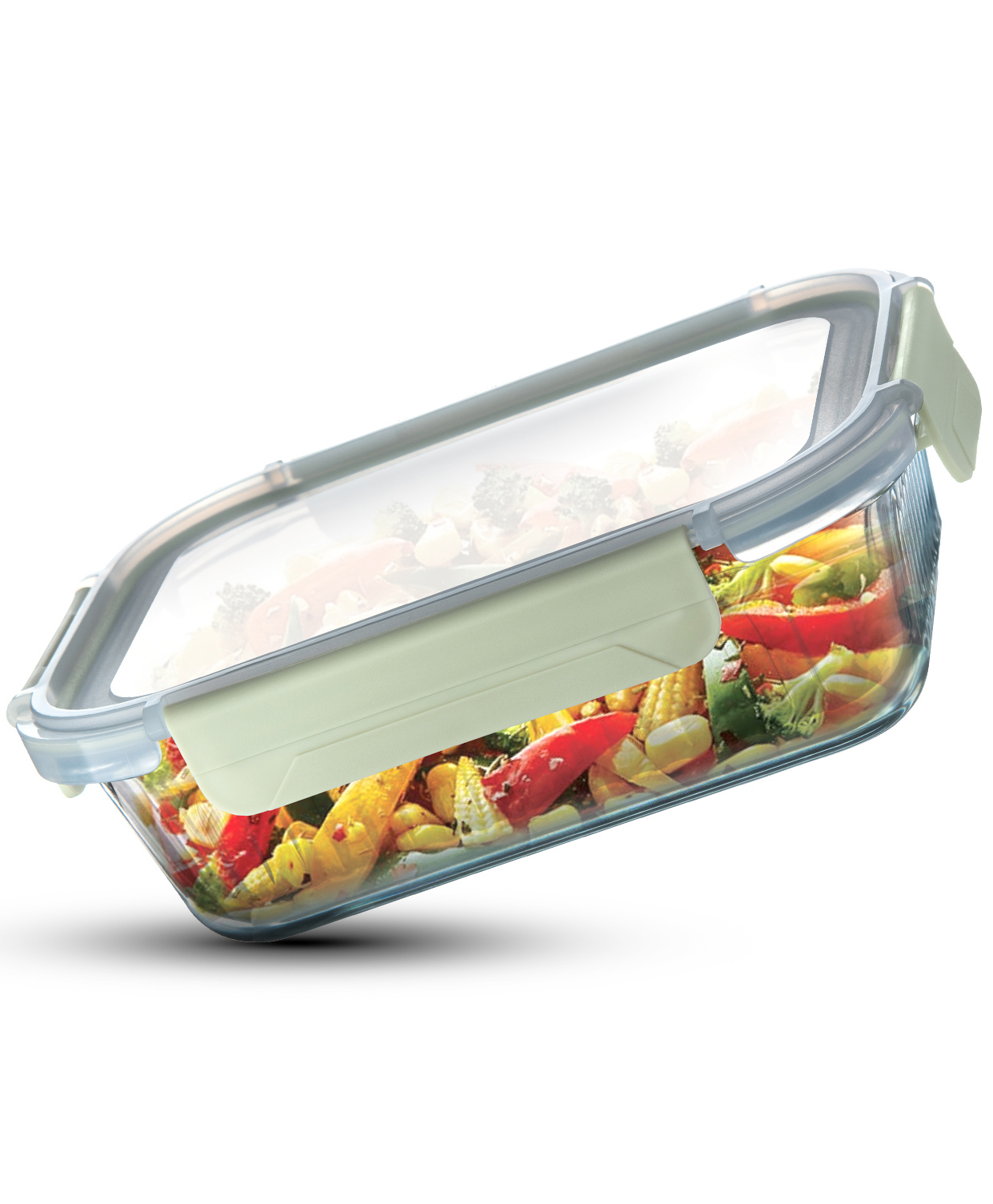 Bergner Smart Lock Borosilicate Rectangular Food Container 1.5 L-picture-10