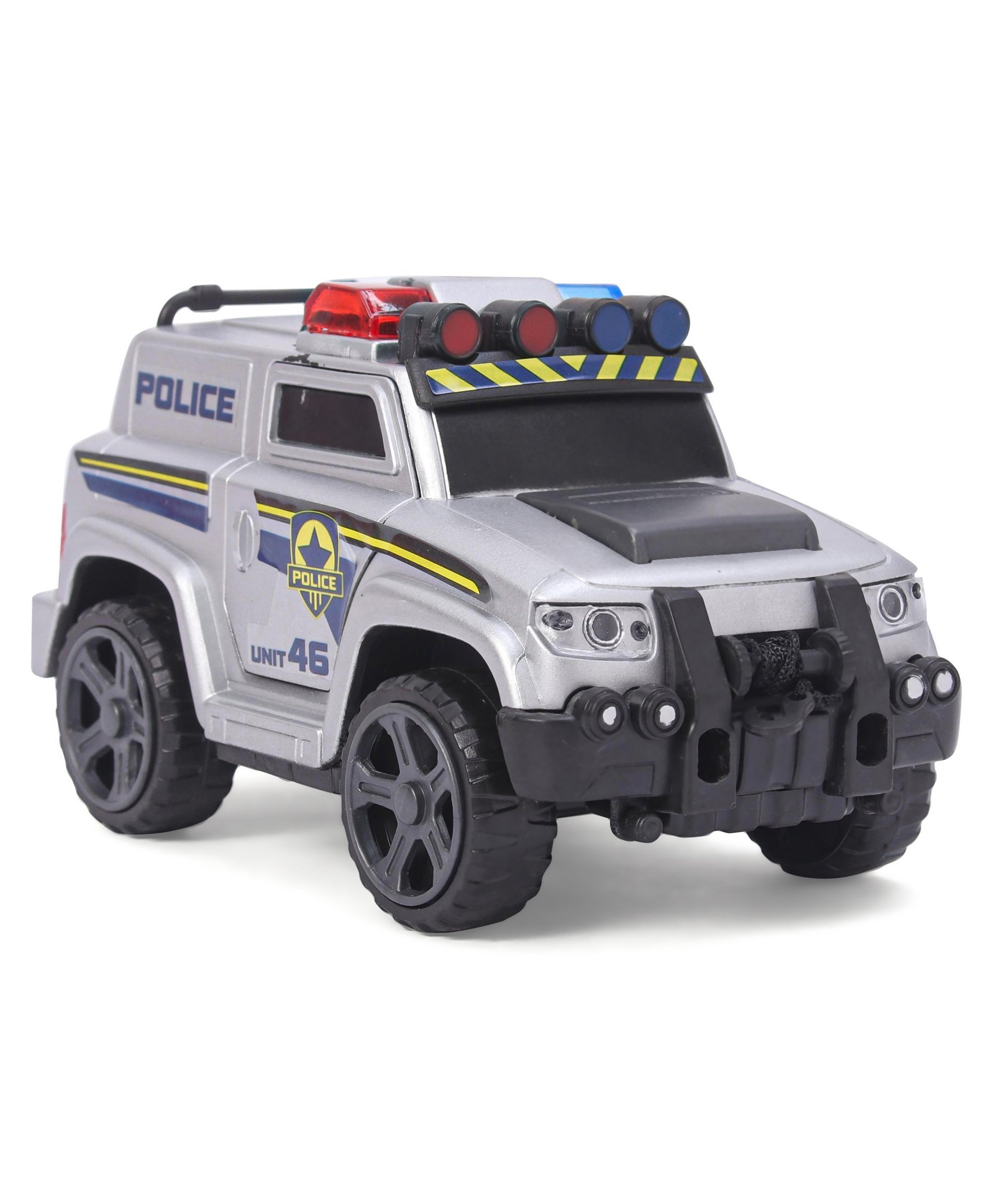 DICKIE Police Toy Car - Grey-picture-20