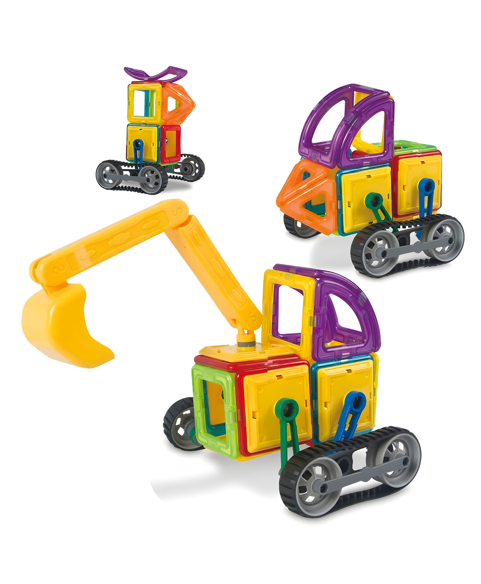 NEGOCIO Magical Magnet Enhance Intellectual Development and Creativity STEM Toy Magnetic Building Blocks-PACK OF 1- Color May Vary-image-11