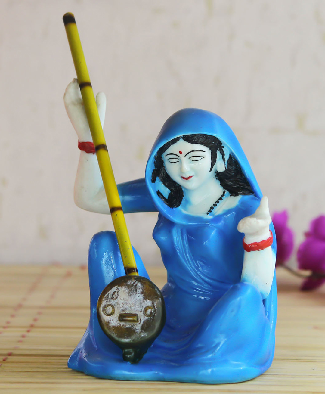 eCraftIndia Mirabal playing Musical Instrument Showpiece-picture-17