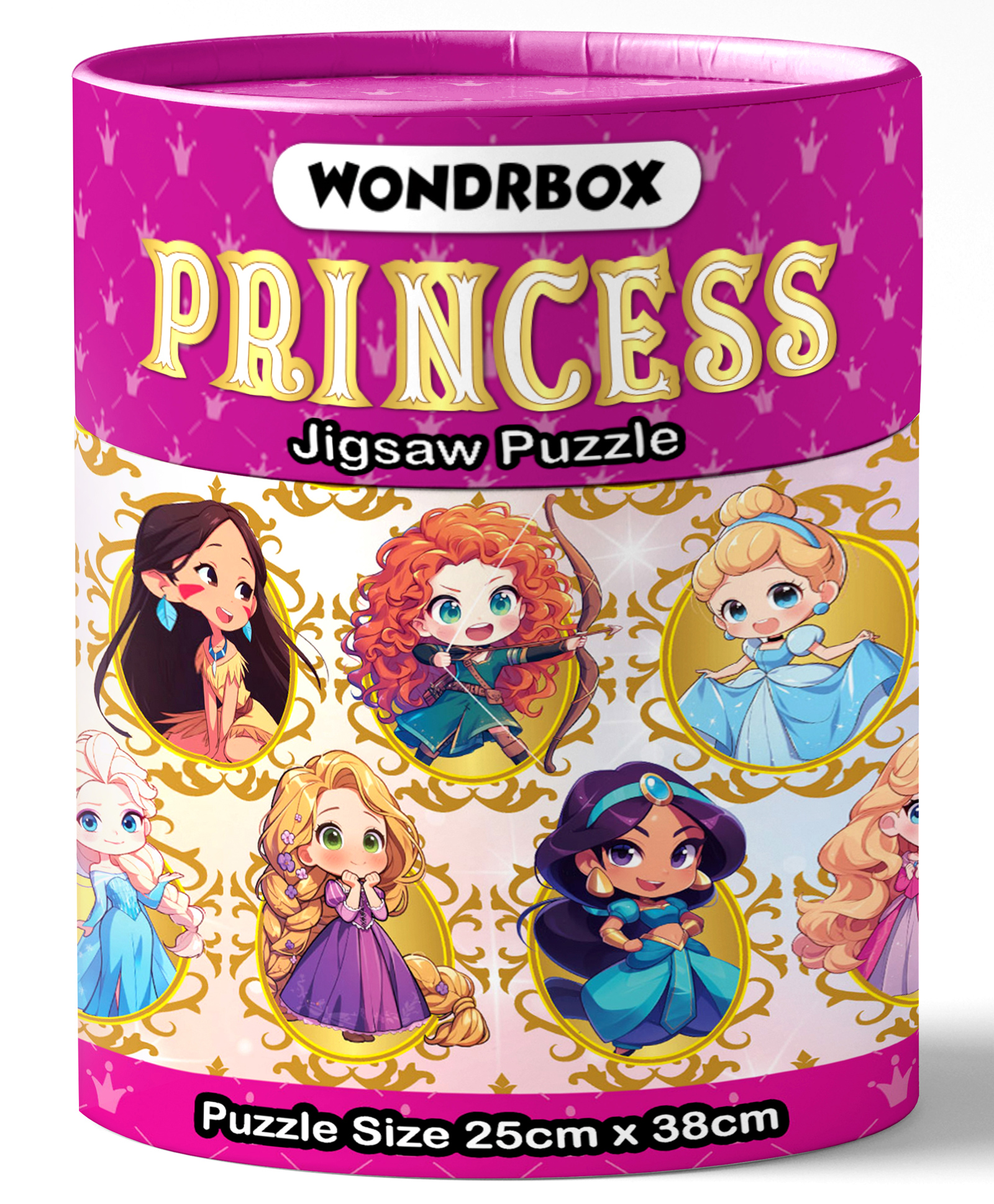 Wondrbox Jigsaw Puzzle for Kids for Age 5 6 7 Years Boys and Girls | 60 Pieces | Size 15X10 Inches (Princess)-image-41