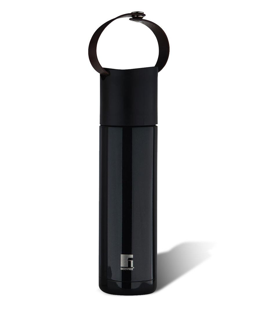 Bergner Walking Curv & Carry Thermosteel Hot & Cold Flask, 500 ml, Black-image-38