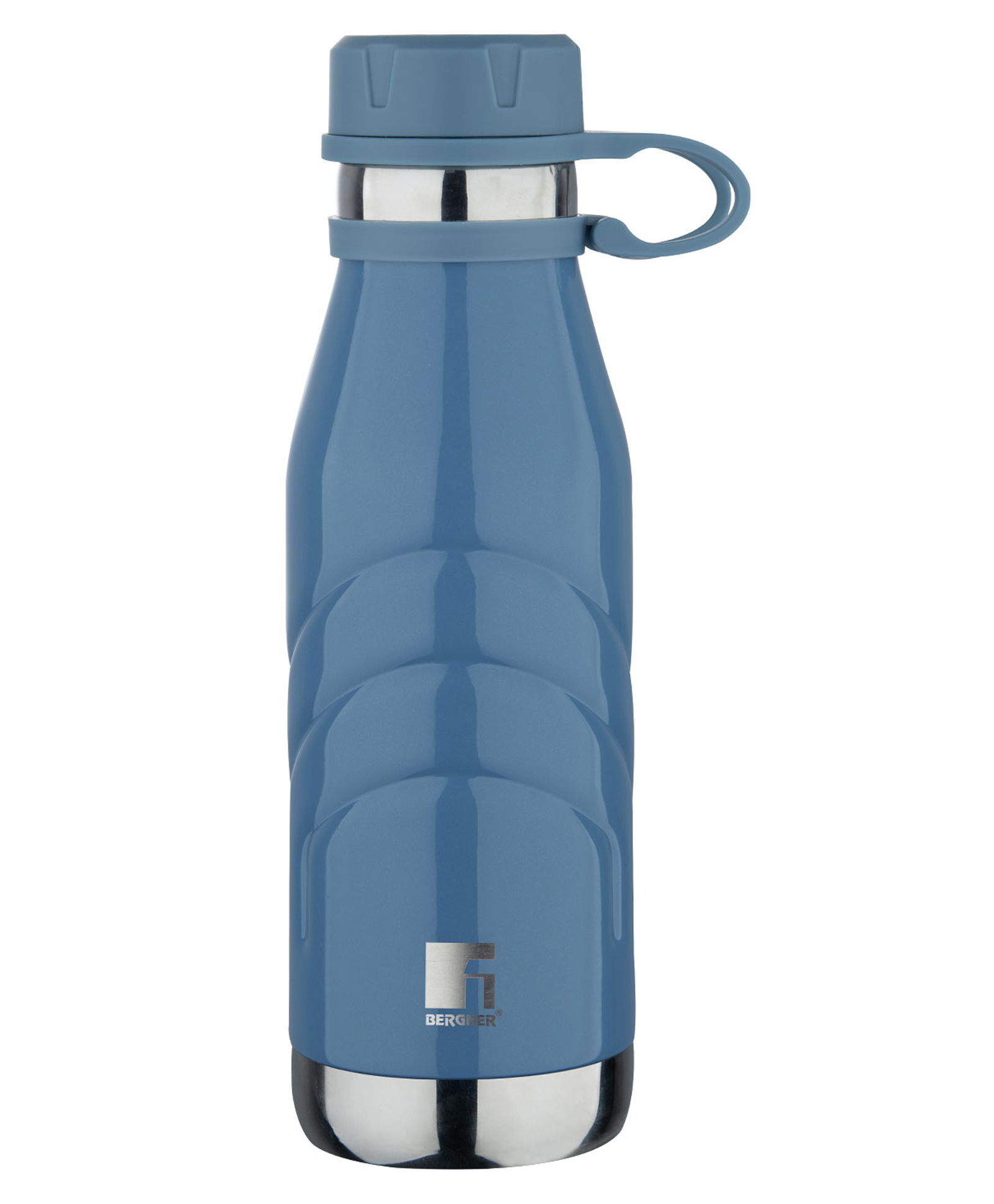 Bergner Walking Thermosteel Hot & Cold Bottle, 500 ml, Blue-image-18