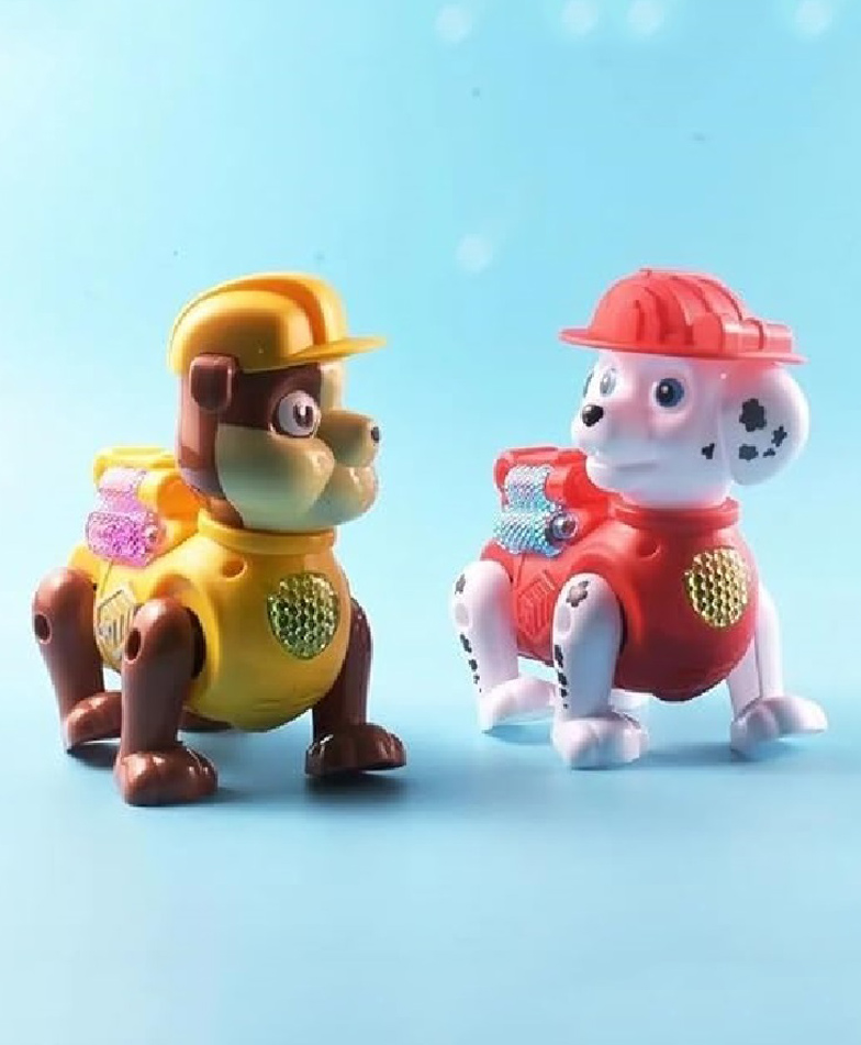 Uniquebuyin Musical Dog Toy With Music and Light For Kids Multi Shape and Color( Available Design Can Be Ship)-image-11