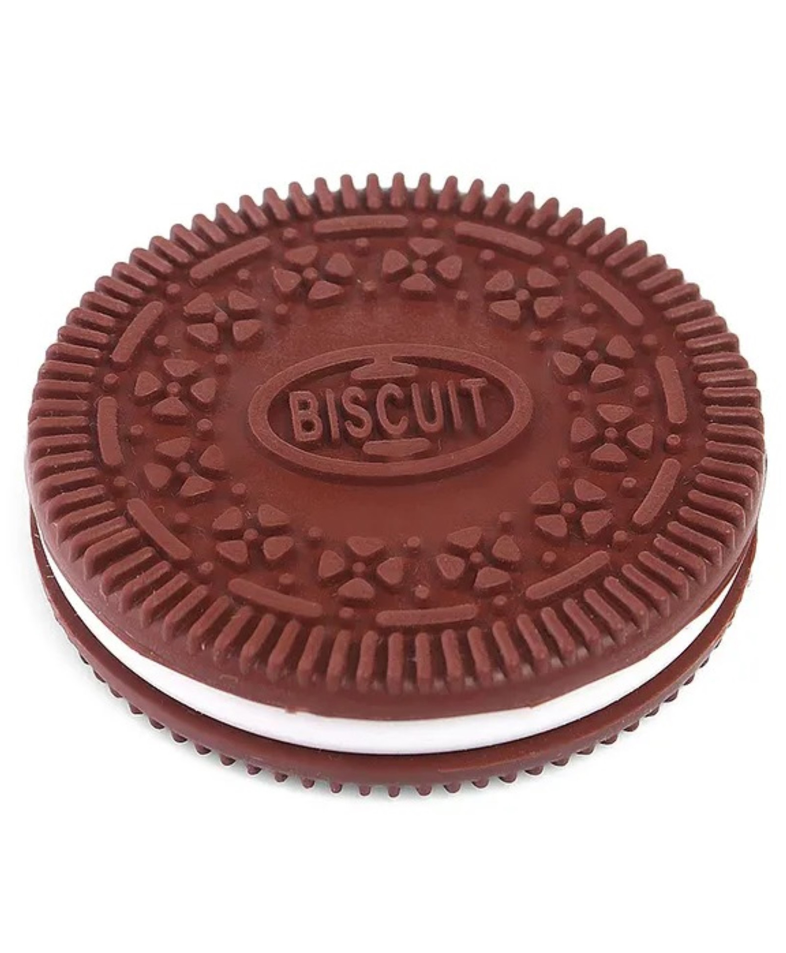 Luvlittle Oreo Biscuit Shaped Teether, Cookie Shaped Teether- Brown-image-13