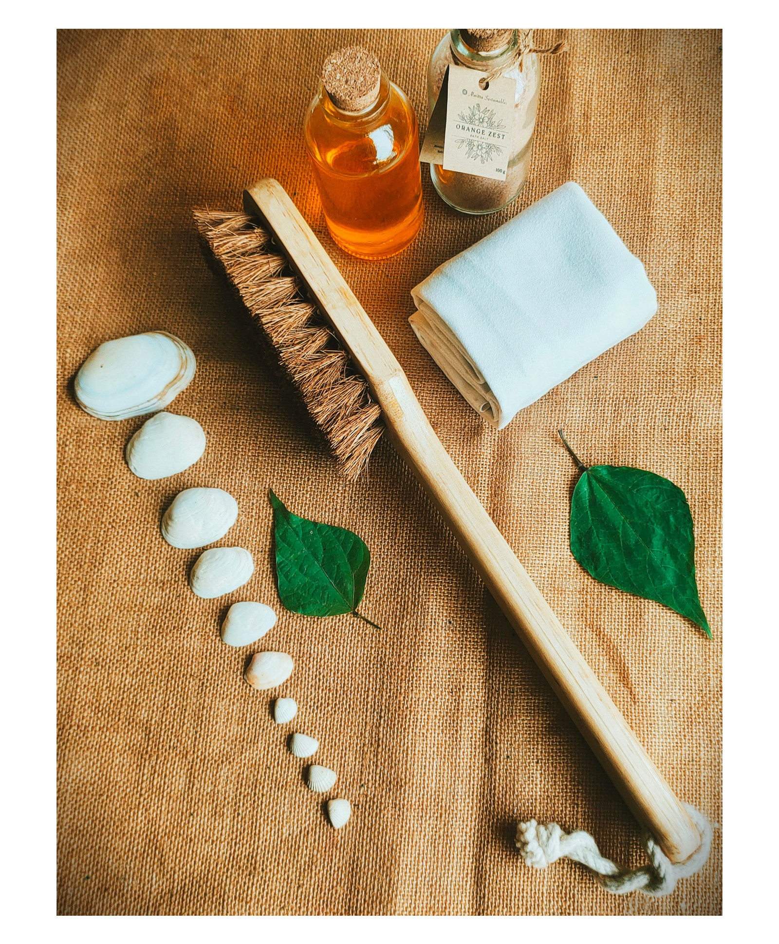 almitra sustainables Almitra Sustainables, Wet and Dry Body Brush with Long Handle-picture-20