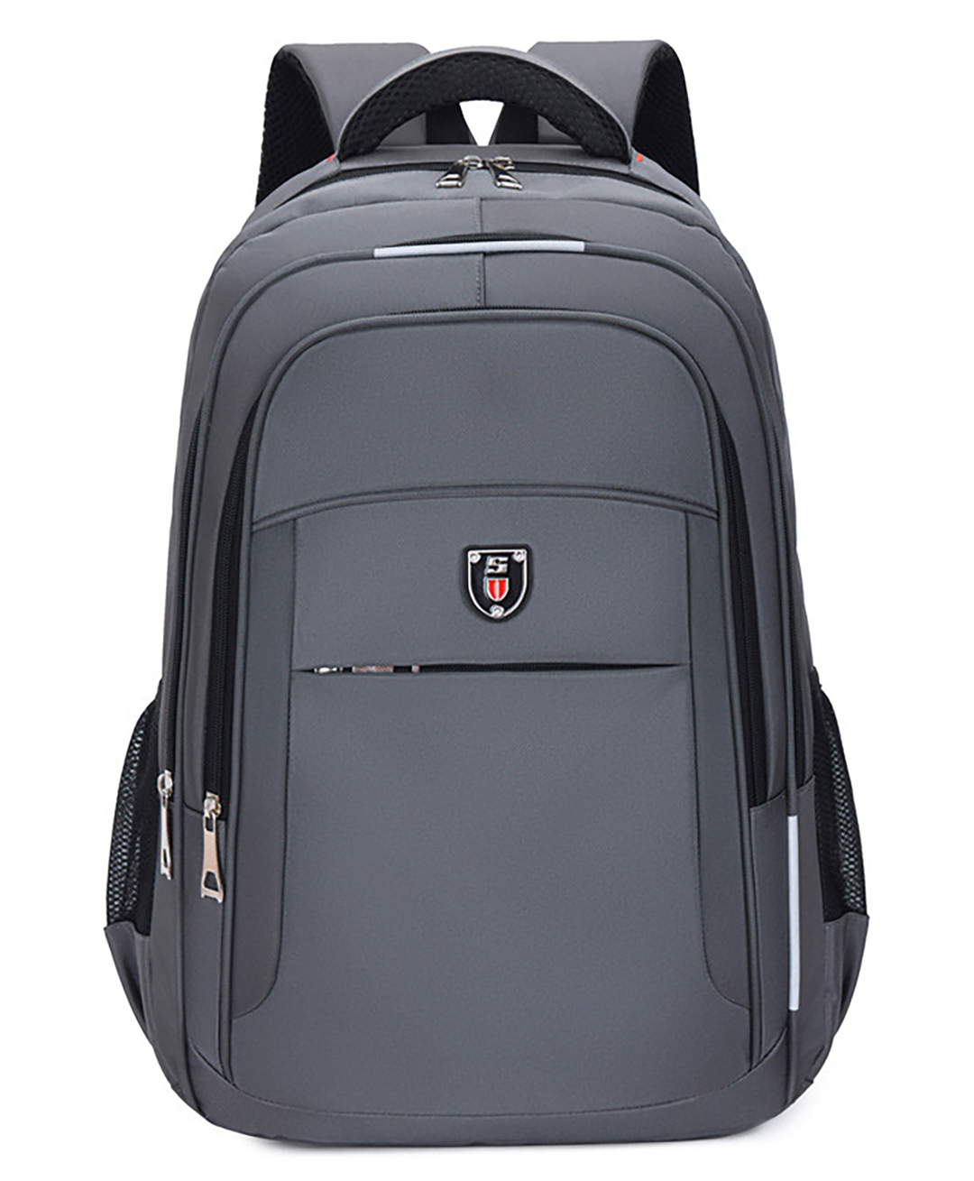 SYGA Backpack Women Large Capacity Business Computer Backpack Outdoor Travel Student School bag(Grey) - Height 20.8 cm-image-49