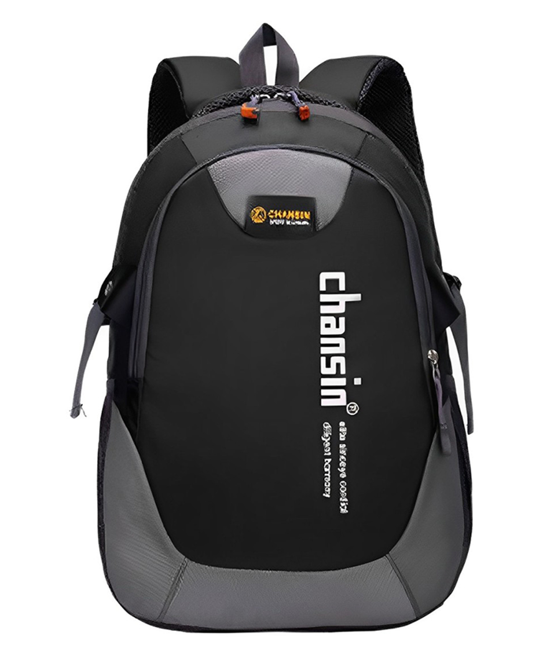 SYGA Travel Backpack for Male & Female Large Capacity Oxford Cloth School and Sports Bag Black - Height 17 Inch-image-48