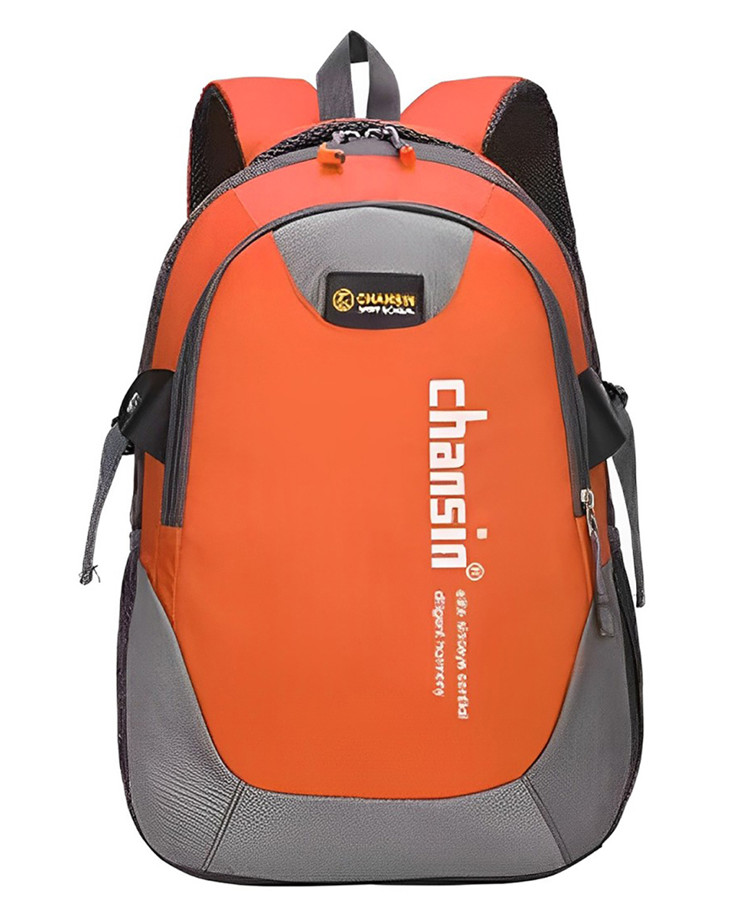SYGA Travel Backpack for Female Large Capacity Oxford Cloth School and Sports Bag Orange- - Height 17 Inch-image-46