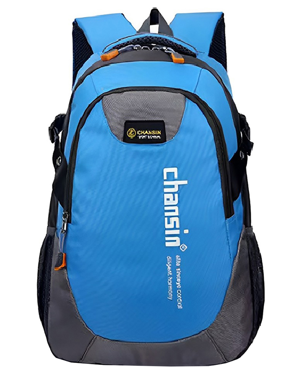 SYGA Travel Backpack for Female Large Capacity Oxford Cloth School and Sports Bag Sky Blue- - Height 17 Inch-image-13