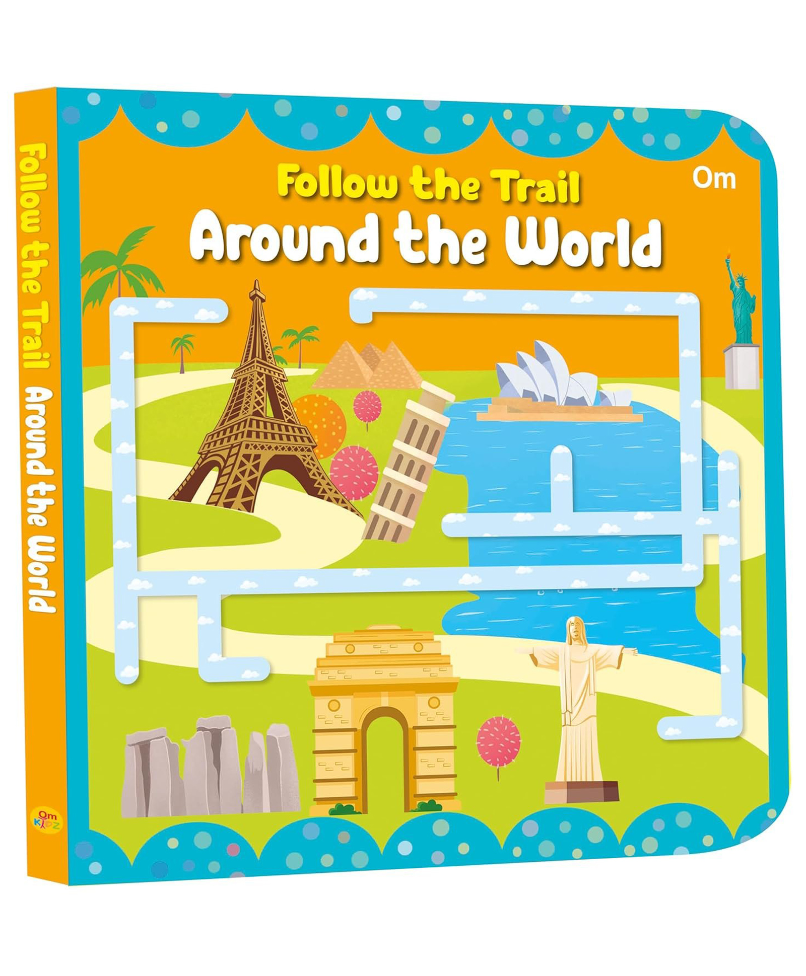 Board Book: Follow the Trail Around the World- Activity Book for Children-image-28