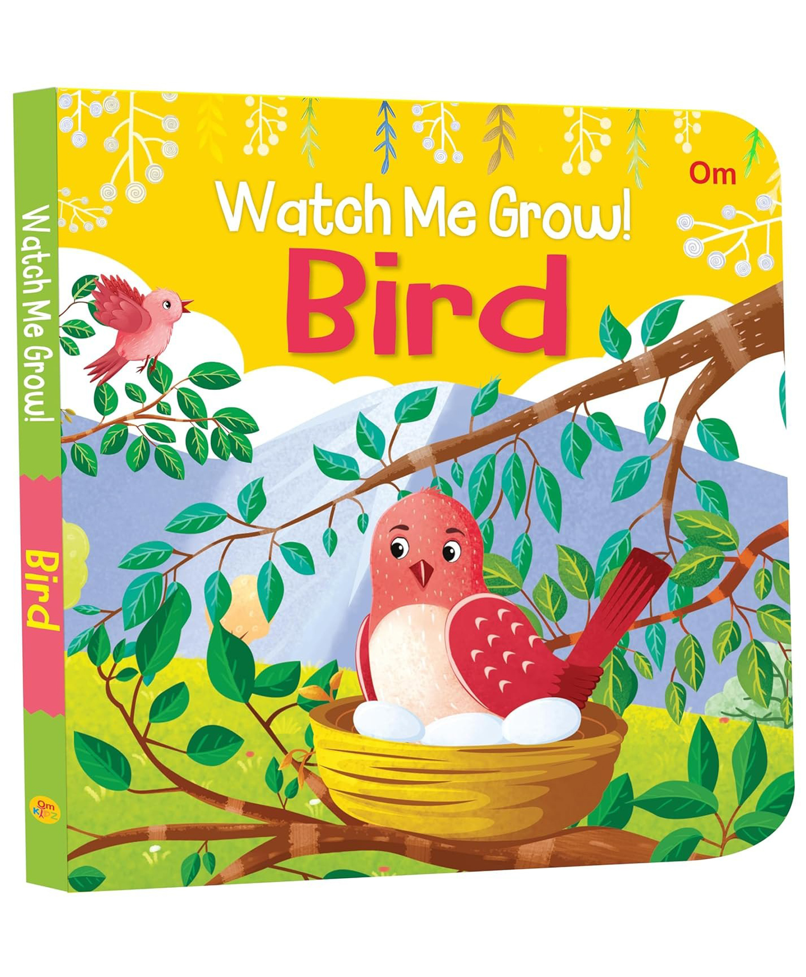 om books international Board Book: Watch Me Grow! Bird- Activity Book for Children-picture-19