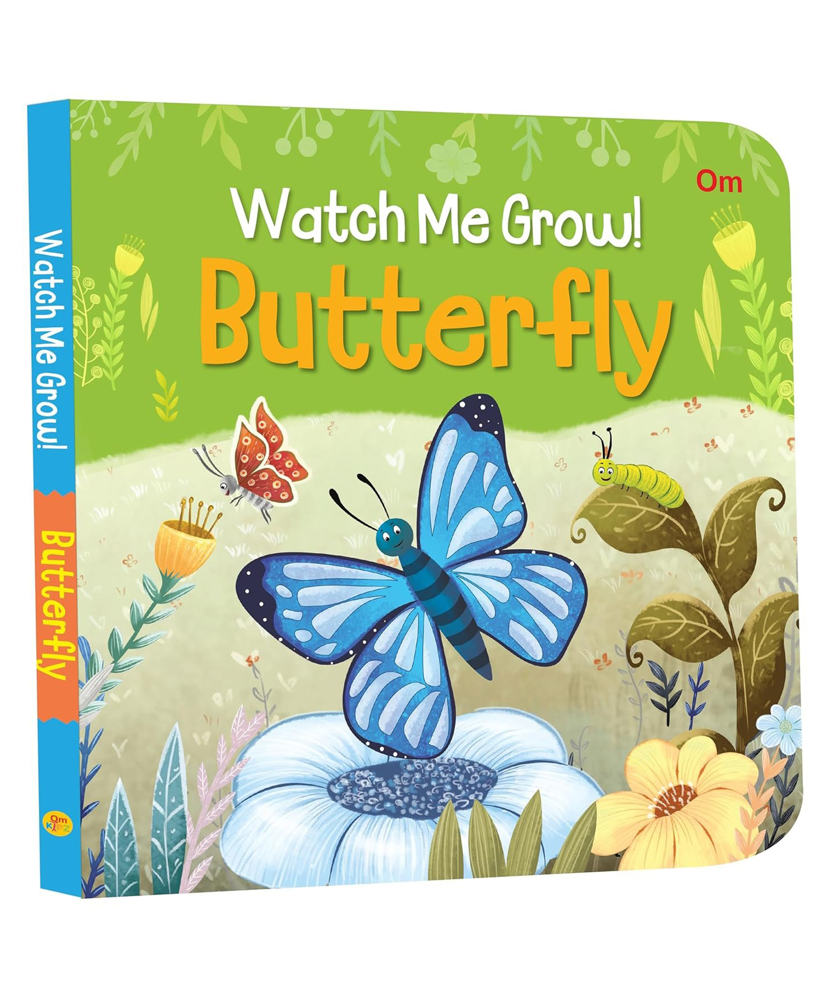 om books international Board Book: Watch Me Grow! Butterfly- Activity Book for Children-picture-37