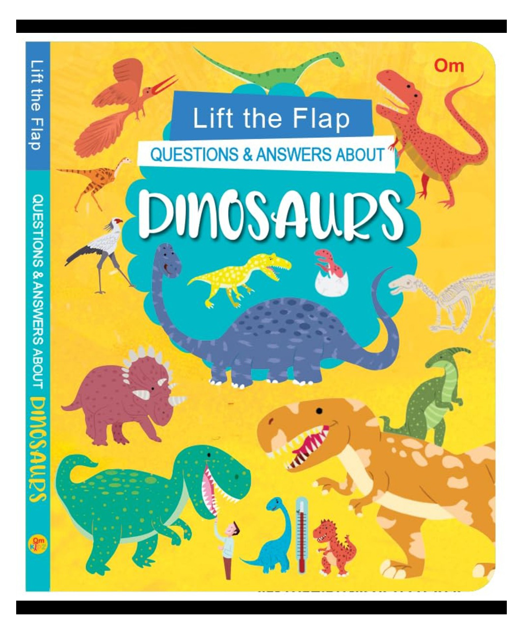 Board Book: Lift the Flap Question & Answer About Dinosaurs- Activity Book for Children, English-image-25